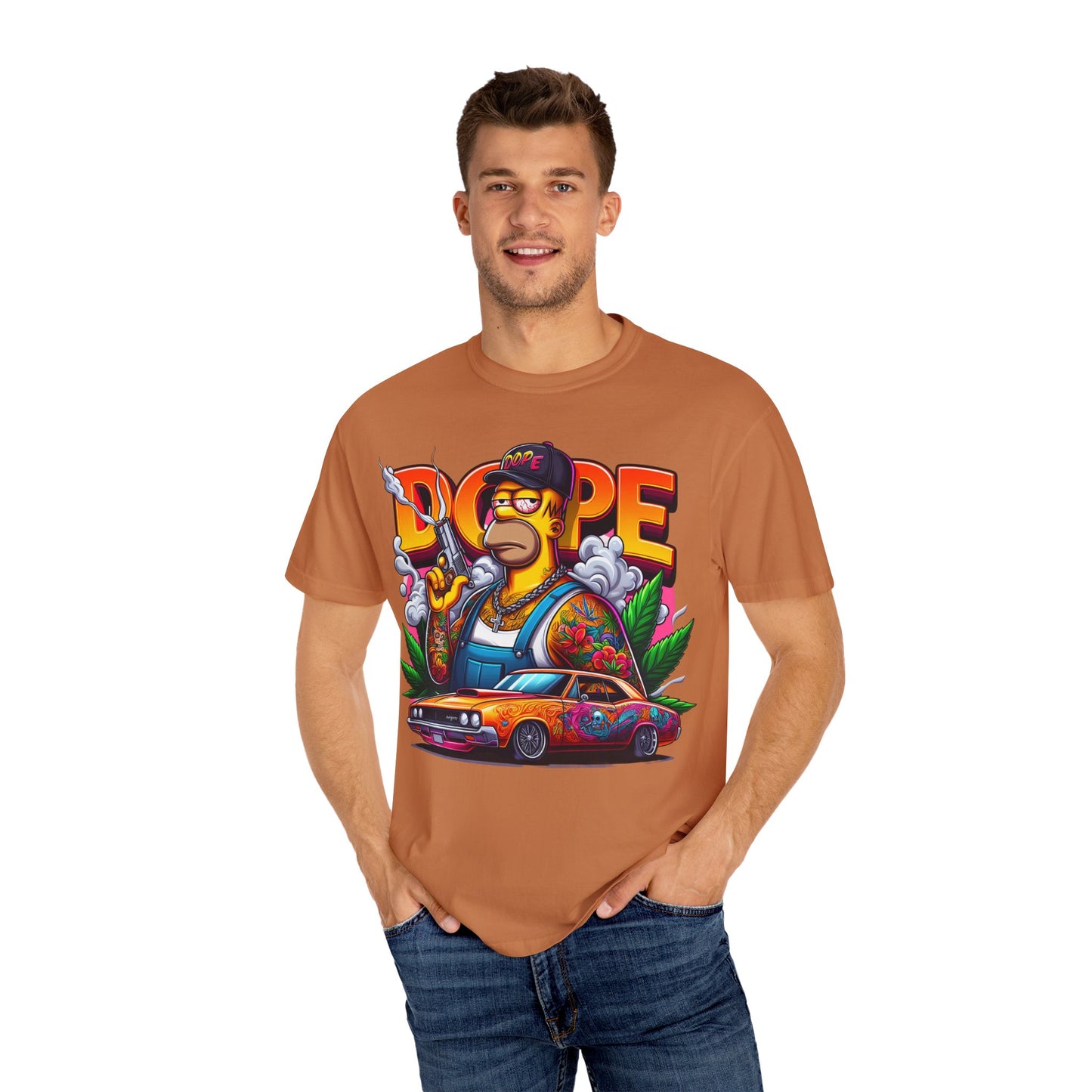 Dope Vibe Unisex T-shirt, Retro Graphic Tee, Streetwear Style, Casual Outfit, Gift for Him/Her, Festival Wear, Hip Hop Culture, 420, Cannabis