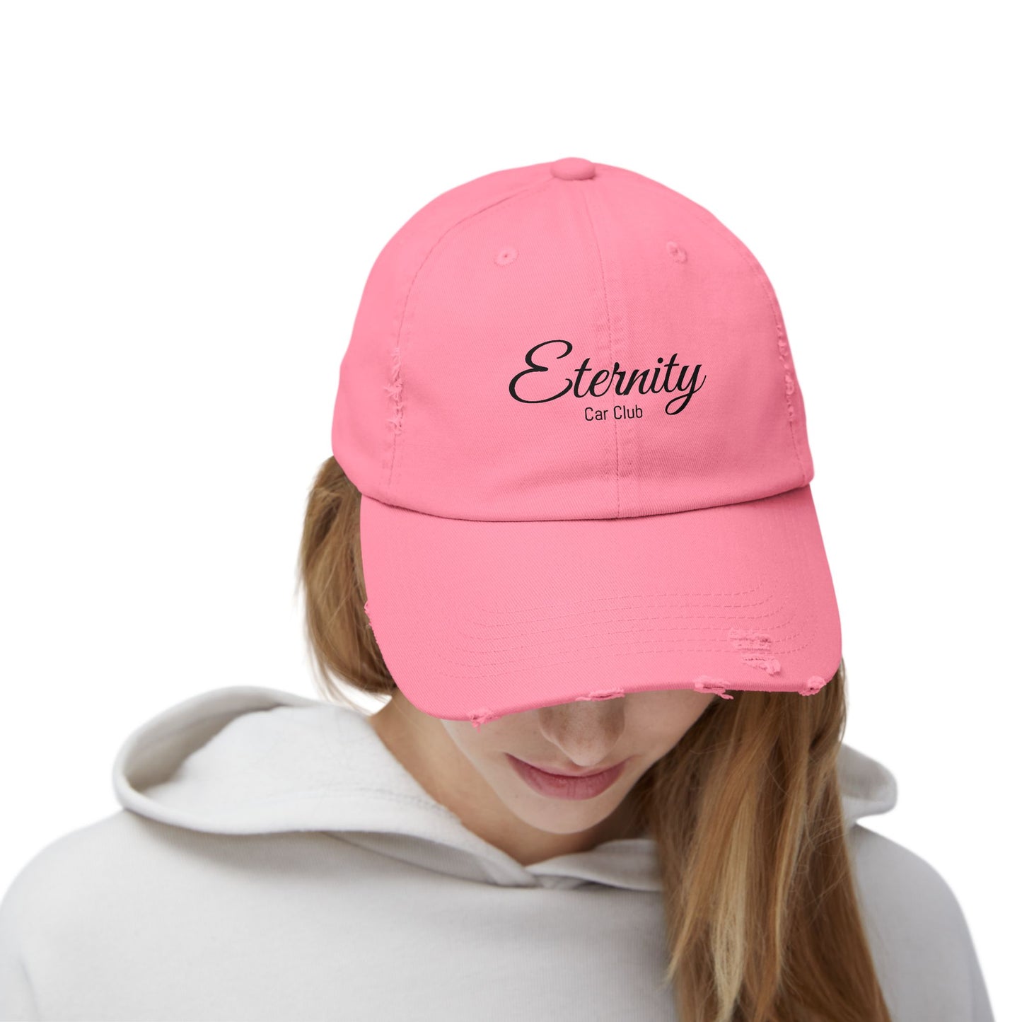 Unisex Distressed Cap - Eternity Casual Style Hat