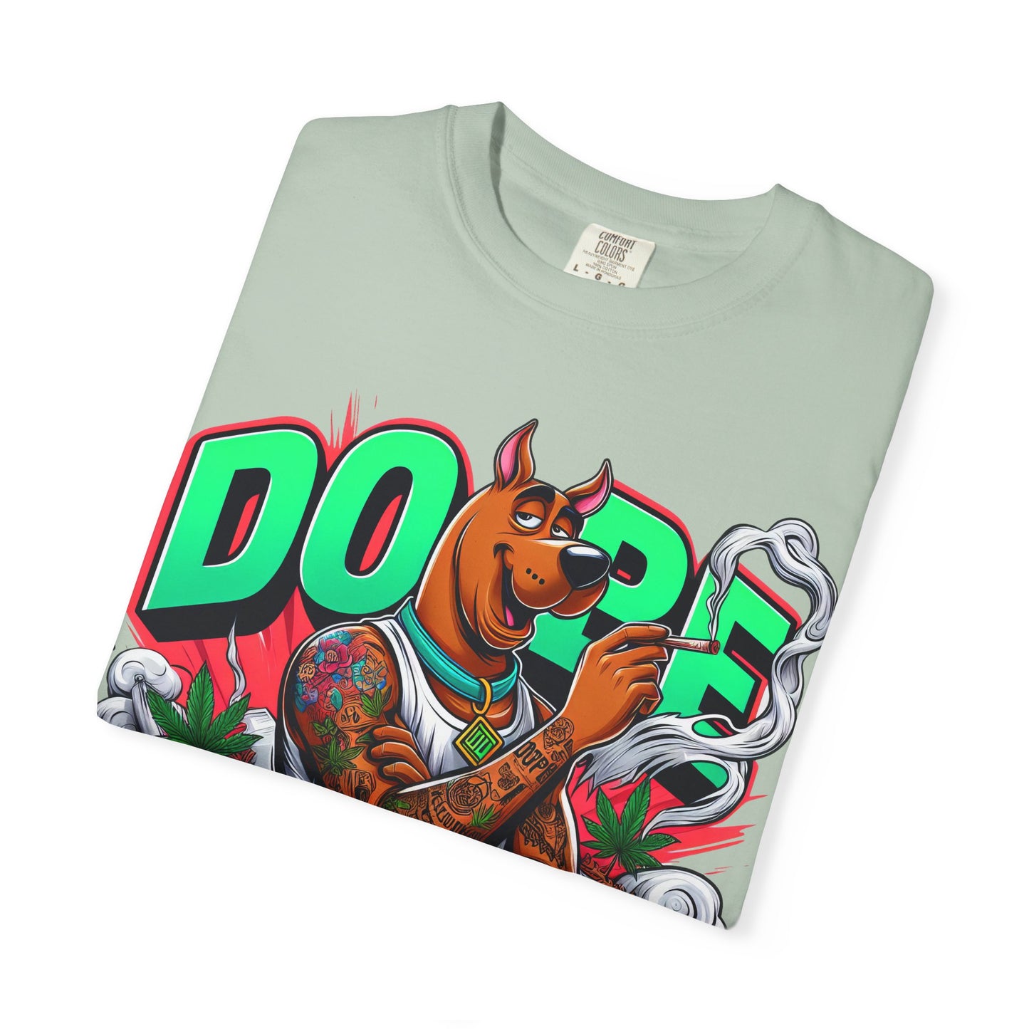 Dope Scooby-Doo Unisex T-Shirt, Cool Graphic Tee, Streetwear Shirt, Gift for Dog Lovers, Retro T-Shirt, 420, Cannabis
