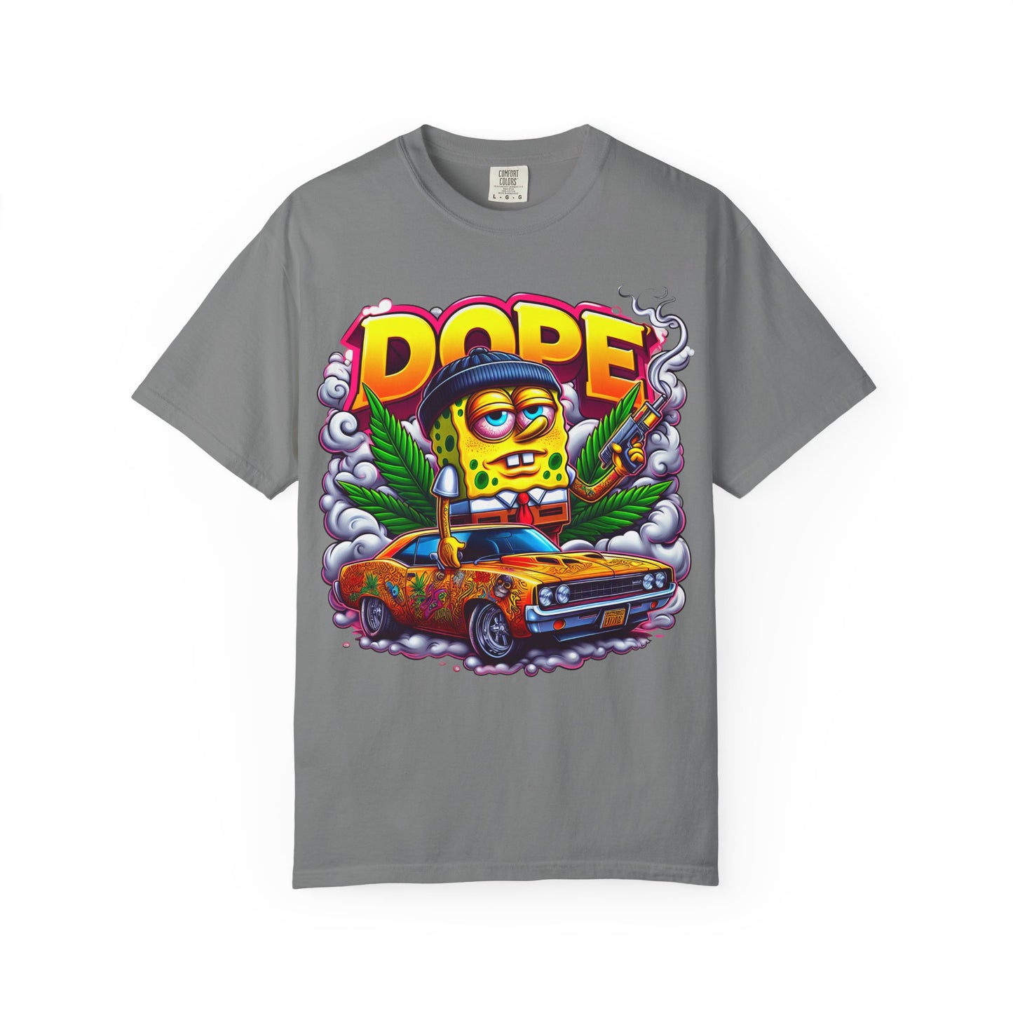 Vibrant Graphic Tee: Funky Cartoon T-Shirt, Unisex Fashion, Casual Wear, Gift for Friends, Streetwear Style, Cool Graphic Tee, 420, Cannabis