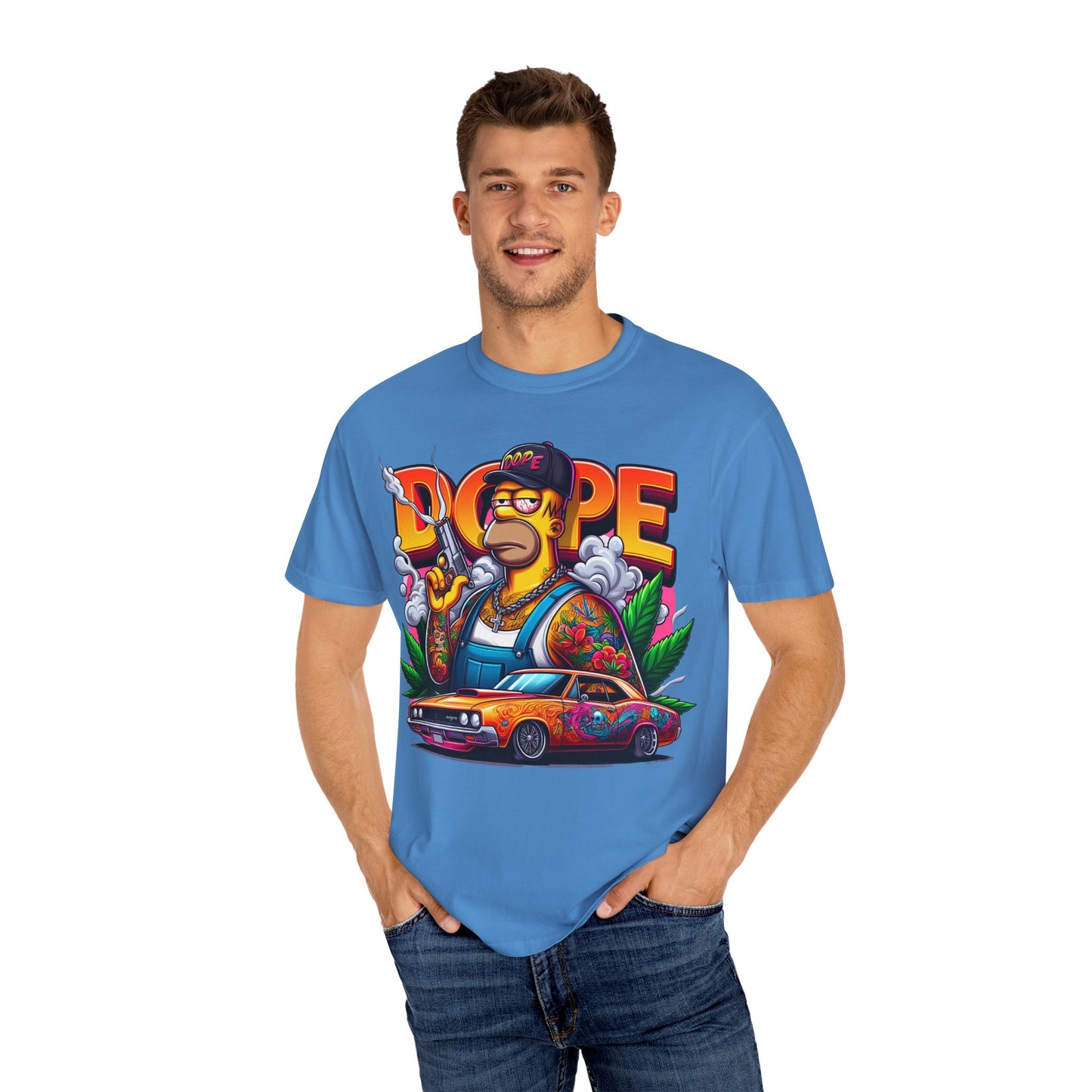 Dope Vibe Unisex T-shirt, Retro Graphic Tee, Streetwear Style, Casual Outfit, Gift for Him/Her, Festival Wear, Hip Hop Culture, 420, Cannabis