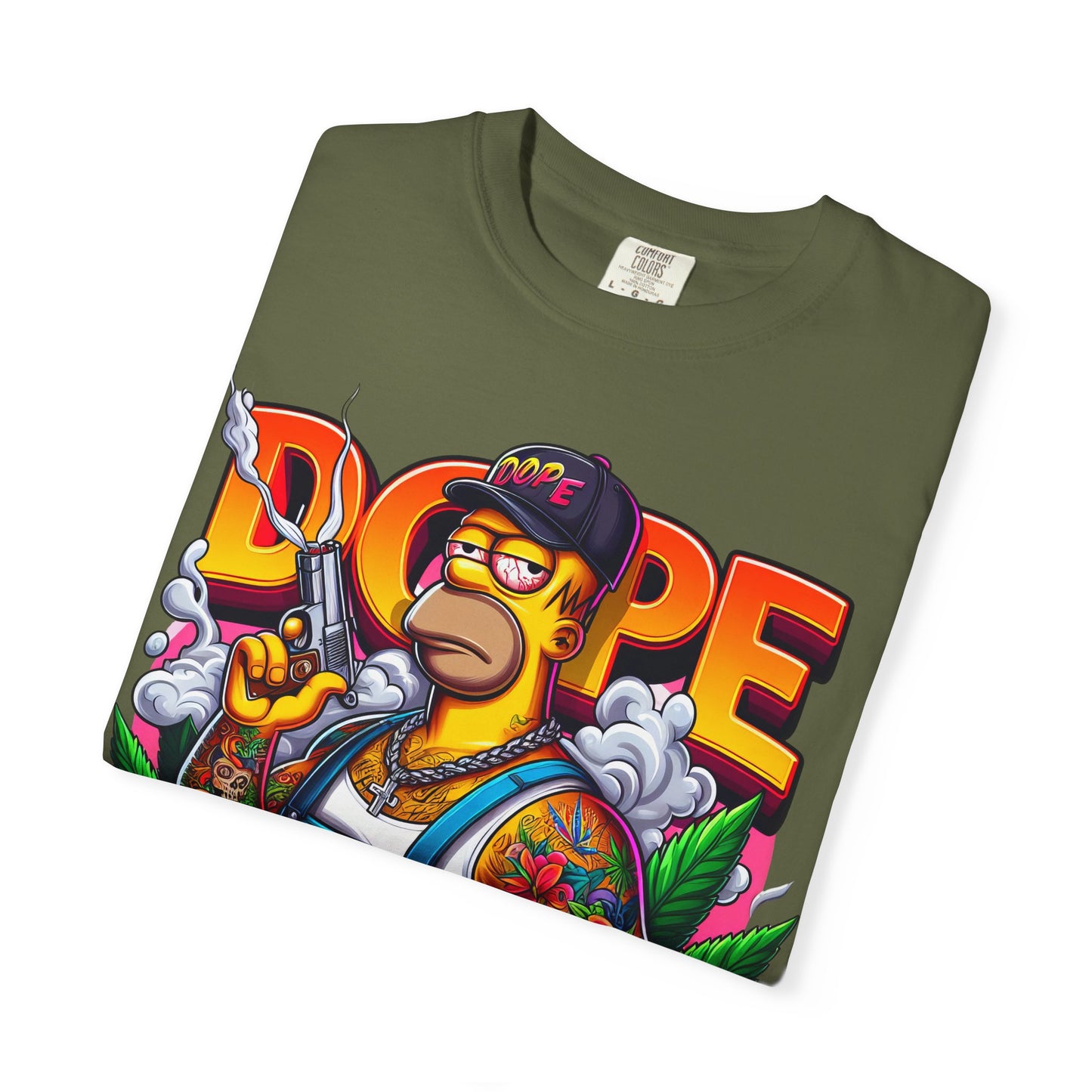 Dope Vibe Unisex T-shirt, Retro Graphic Tee, Streetwear Style, Casual Outfit, Gift for Him/Her, Festival Wear, Hip Hop Culture, 420, Cannabis