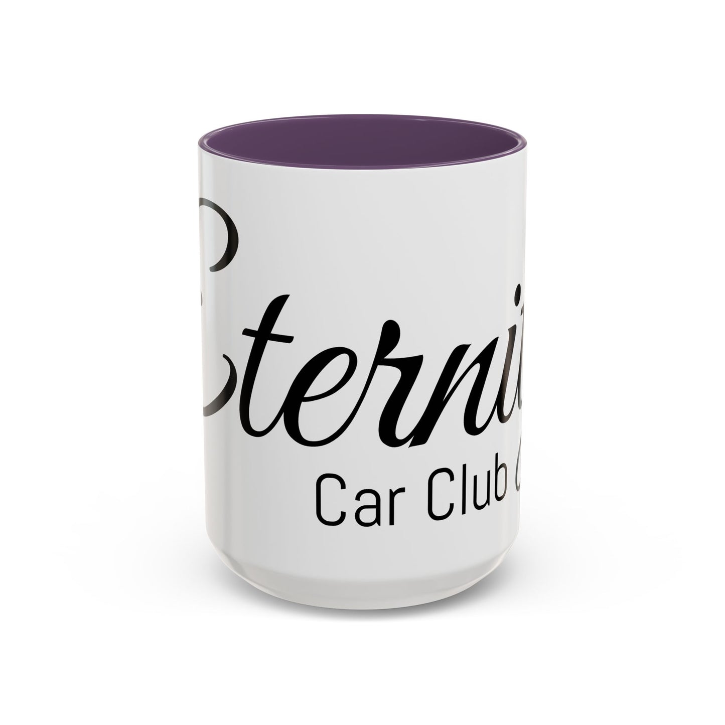 Eternal Car Club Accent Coffee Mug - Stylish Drinkware for Car Enthusiasts