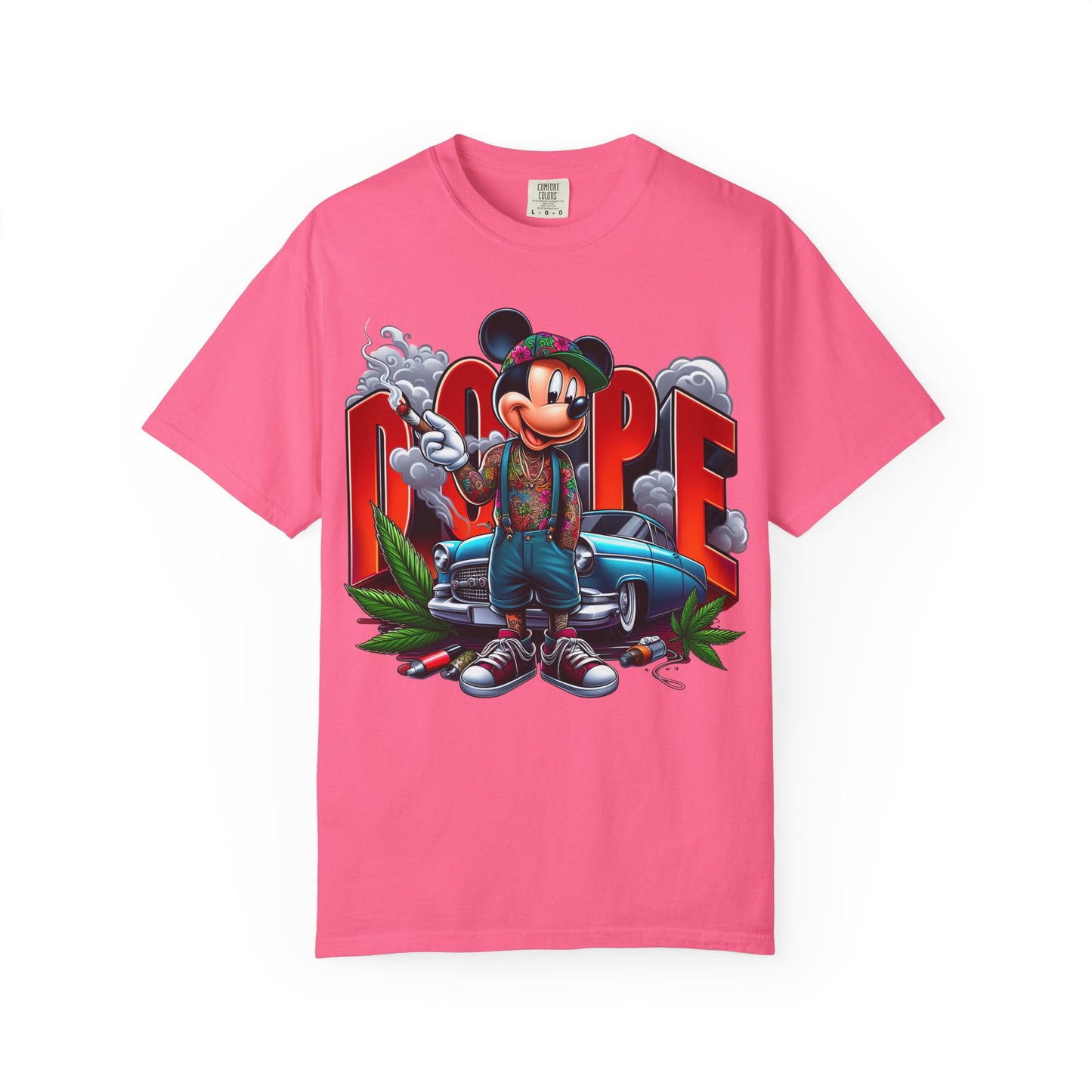 Cool Graphic T-Shirt, Streetwear Tee, Vintage Style Shirt, Gift for Him, Cartoon Art T-Shirt, Casual Wear, Unisex Fashion, 420, Cannabis