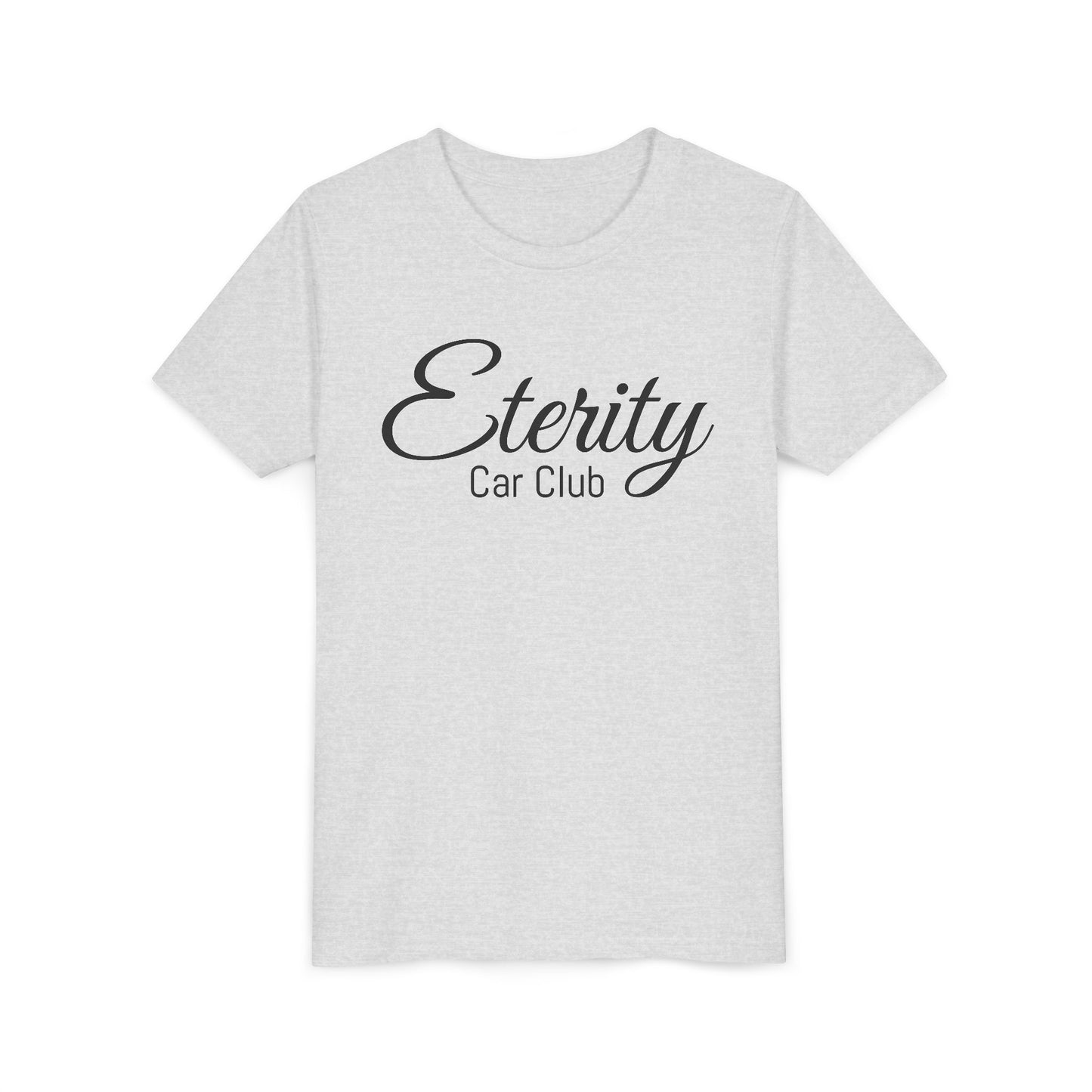 Eterity Car Club Youth Tee, Kids Car Enthusiast Shirt, Auto Club Tee, Birthday Gift, Summer Style, Car Lover Apparel
