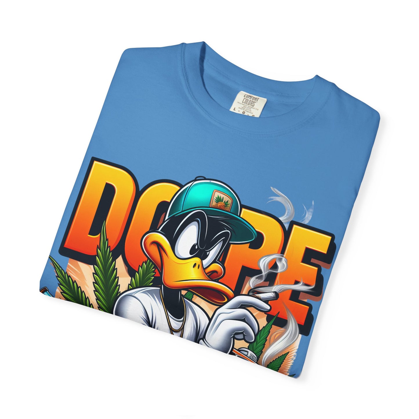 Dope Vibe Unisex Garment-Dyed T-Shirt | Streetwear Fashion, Casual Style, Hip Hop Merch, Graphic Tee, Cool Gift, Cannabis, 420