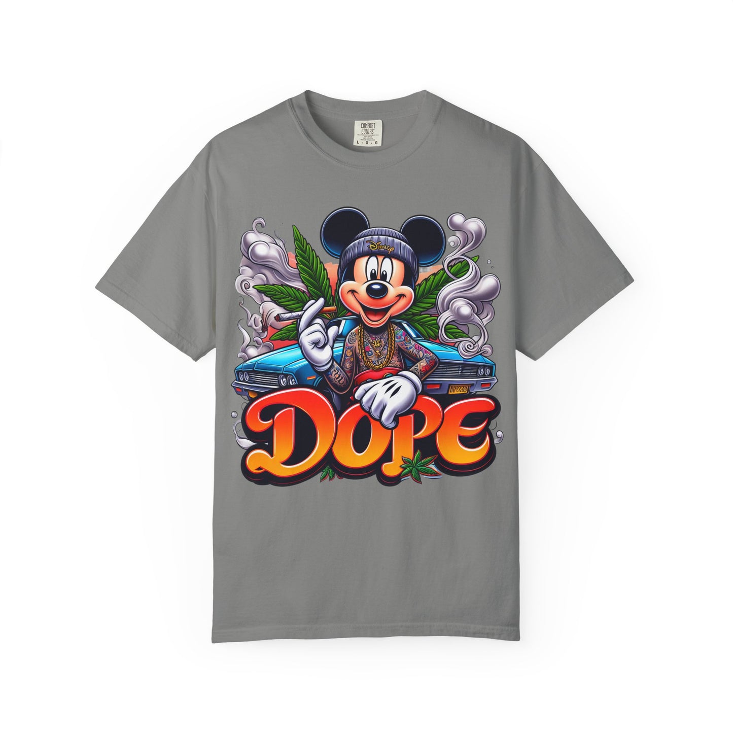 Dope Vibes Unisex Garment-Dyed T-shirt | Streetwear, Gift for Him, Urban Style, Graphic Tee, Fun Apparel, Cannabis, 420