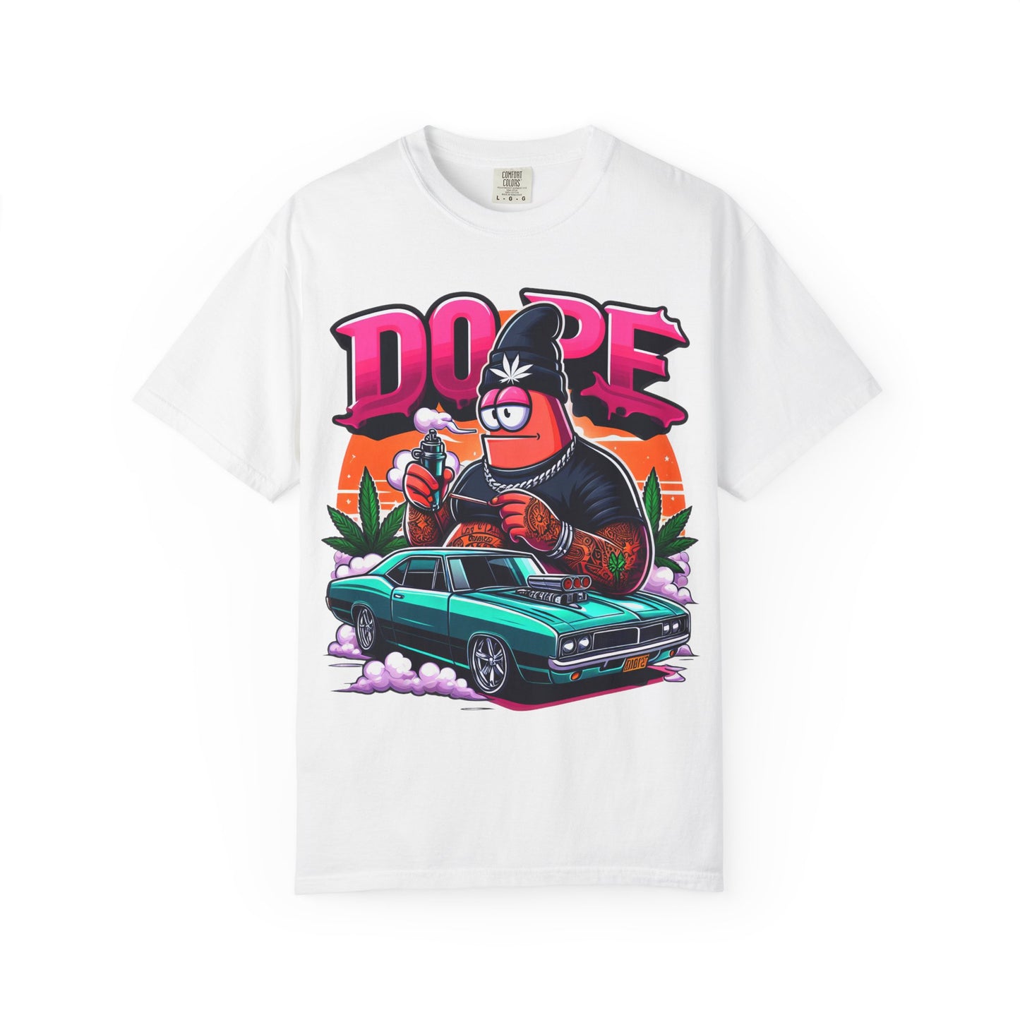 Dope Vibes Unisex T-shirt, Graphic Tee for Streetwear, Cool Casual Outfit, Gift for Artists, Hip Hop Culture Clothing, Cannabis, 420