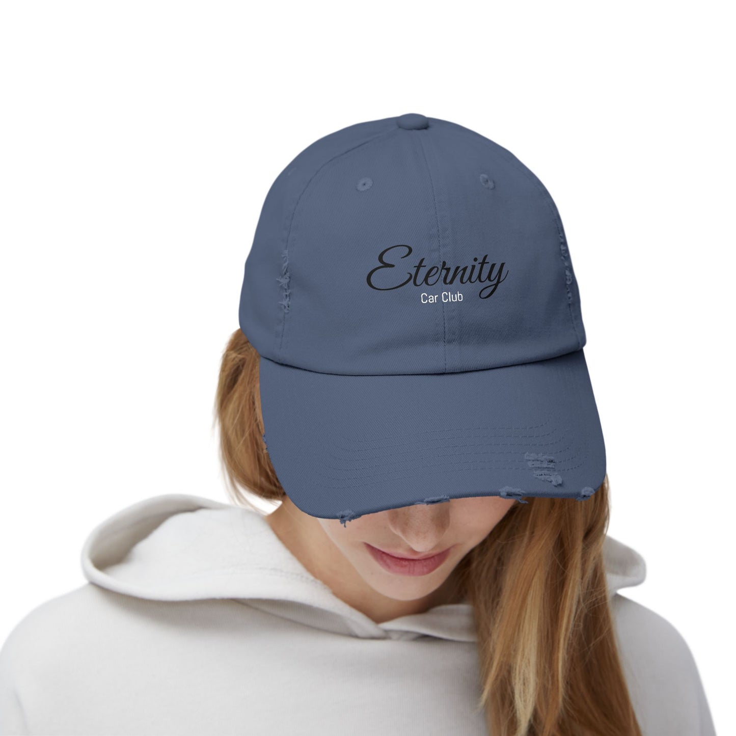 Unisex Distressed Cap - Eternity Casual Style Hat