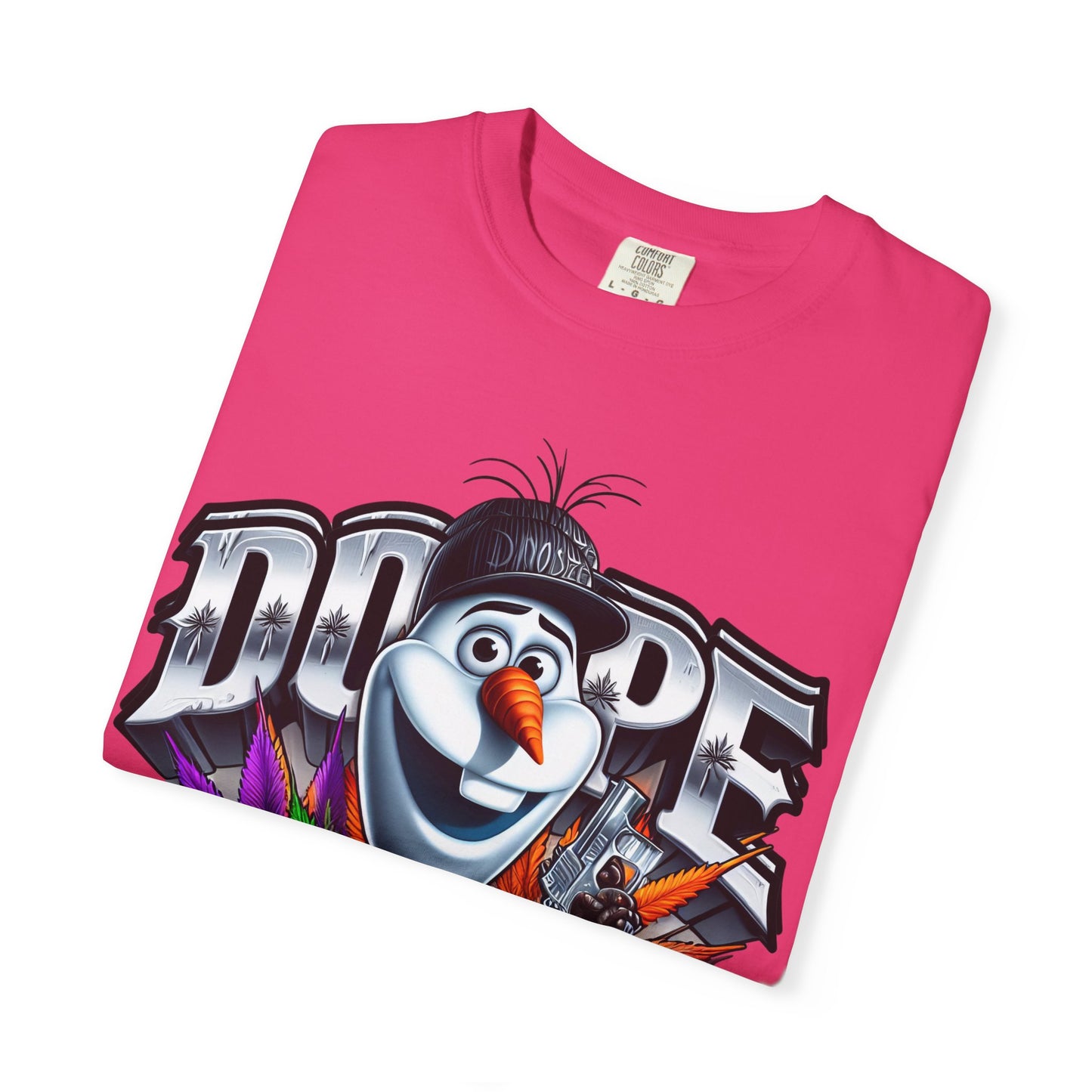 Dope Character Graphic Tee, Unisex T-Shirt for Casual Wear, Perfect Gift for Car Lovers, Cartoon Fan Apparel, Unique Statement Piece, 420, Cannabis
