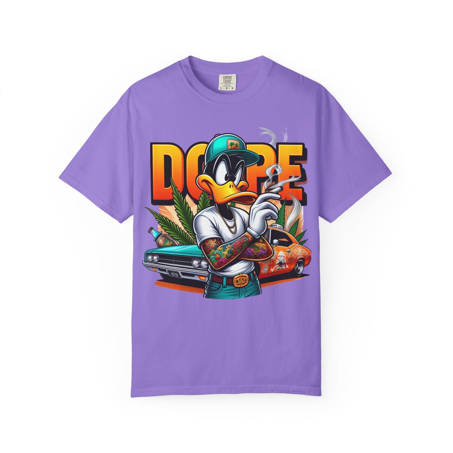 Dope Vibe Unisex Garment-Dyed T-Shirt | Streetwear Fashion, Casual Style, Hip Hop Merch, Graphic Tee, Cool Gift, Cannabis, 420