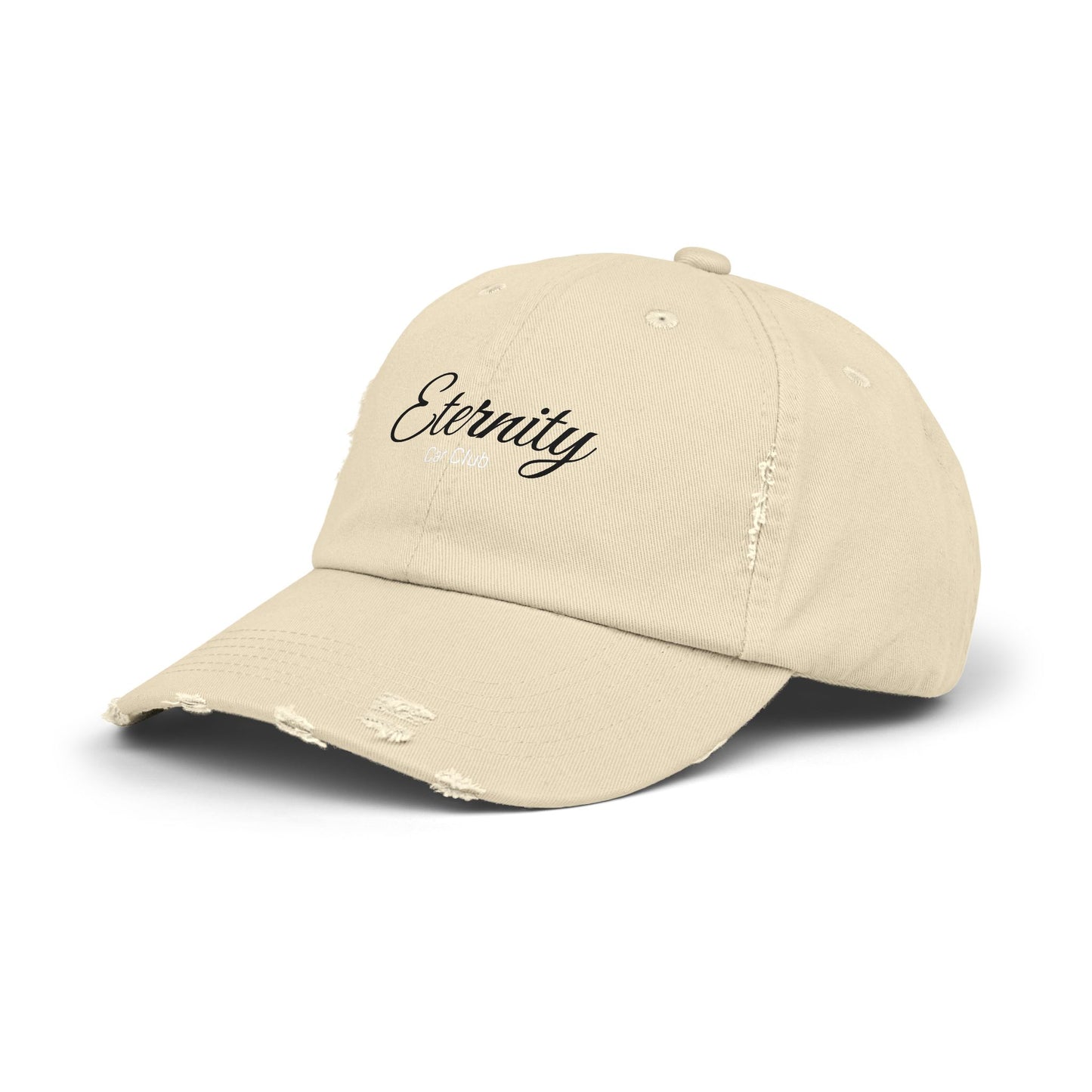 Unisex Distressed Cap - Eternity Casual Style Hat