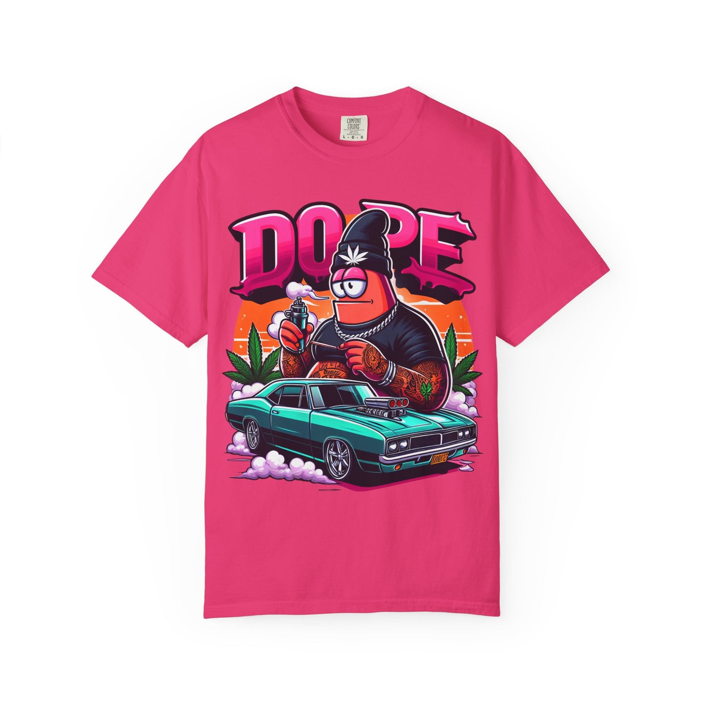 Dope Vibes Unisex T-shirt, Graphic Tee for Streetwear, Cool Casual Outfit, Gift for Artists, Hip Hop Culture Clothing, Cannabis, 420