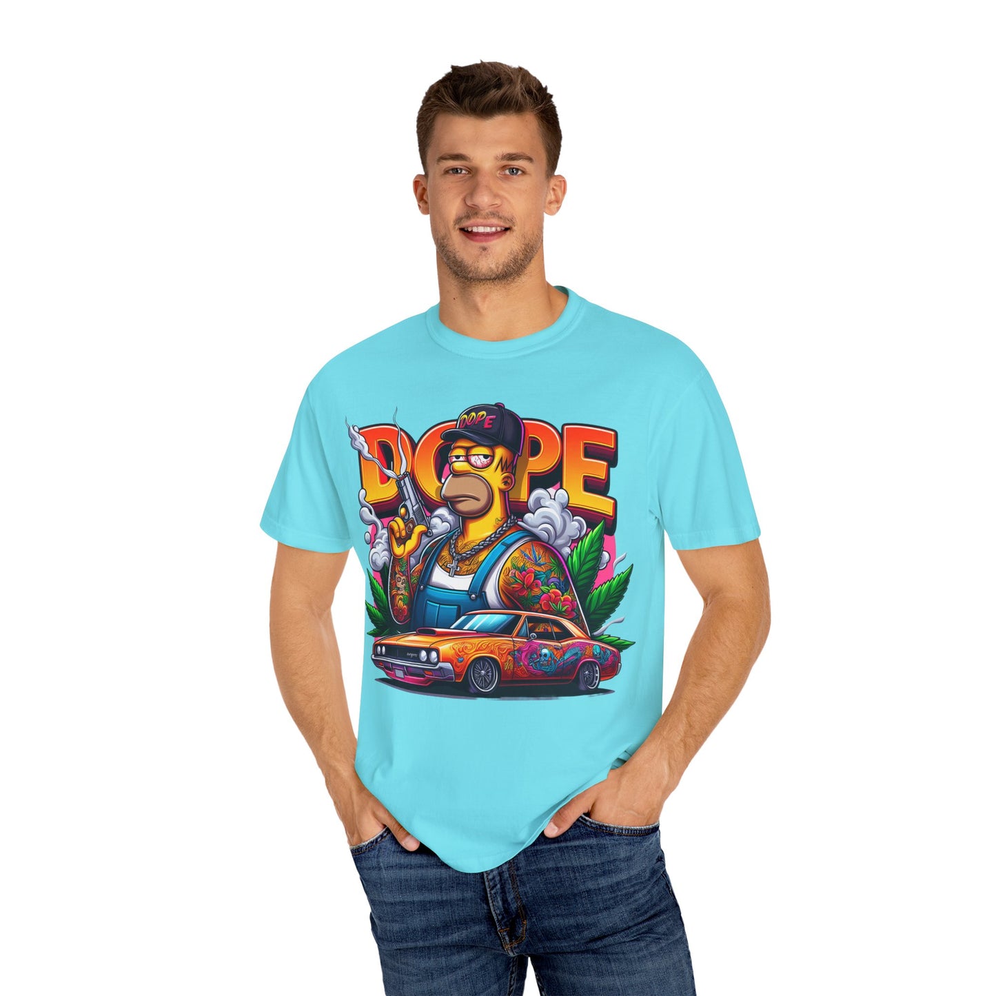 Dope Vibe Unisex T-shirt, Retro Graphic Tee, Streetwear Style, Casual Outfit, Gift for Him/Her, Festival Wear, Hip Hop Culture, 420, Cannabis