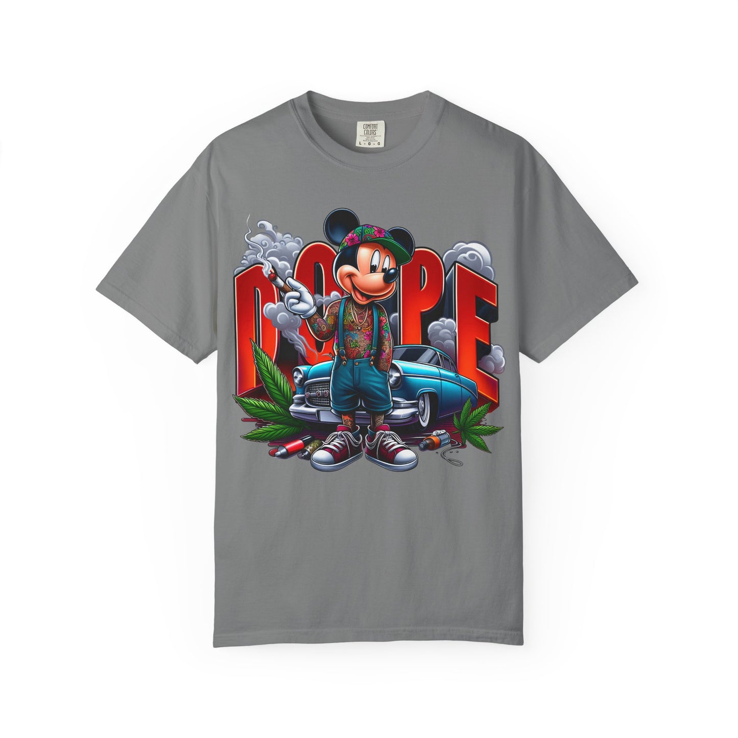 Cool Graphic T-Shirt, Streetwear Tee, Vintage Style Shirt, Gift for Him, Cartoon Art T-Shirt, Casual Wear, Unisex Fashion, 420, Cannabis