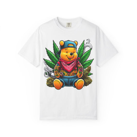 Chill Vibes Graphic Tee - Cartoon Character T-Shirt, Streetwear Style, Cool Gift for Cannabis Lovers, Relaxed Fit T-shirt, 420, Cannabis