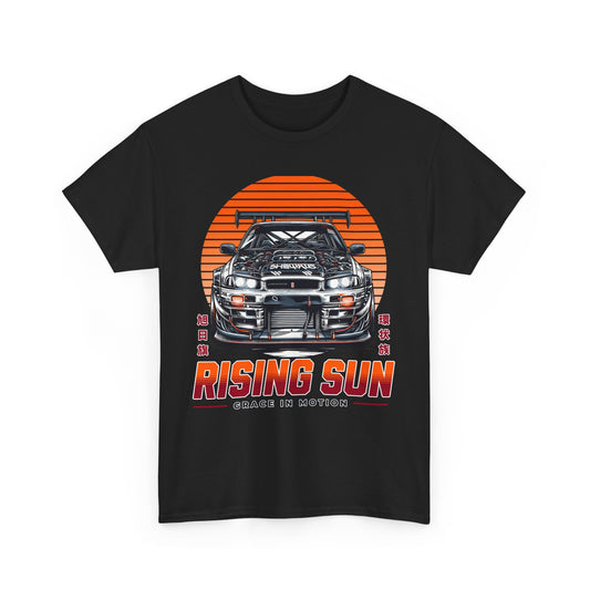 Graphic Tee - Rising Sun Nissan GTR Godzilla JDM Design