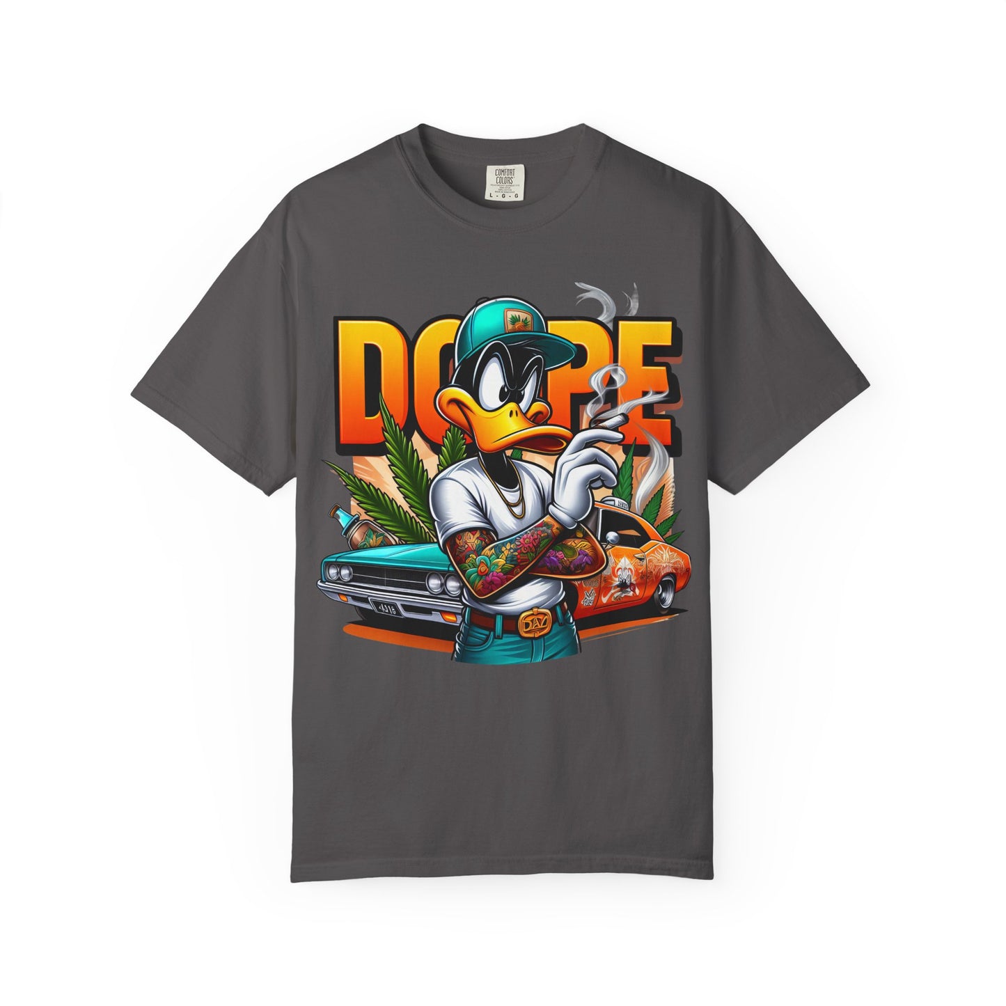 Dope Vibe Unisex Garment-Dyed T-Shirt | Streetwear Fashion, Casual Style, Hip Hop Merch, Graphic Tee, Cool Gift, Cannabis, 420