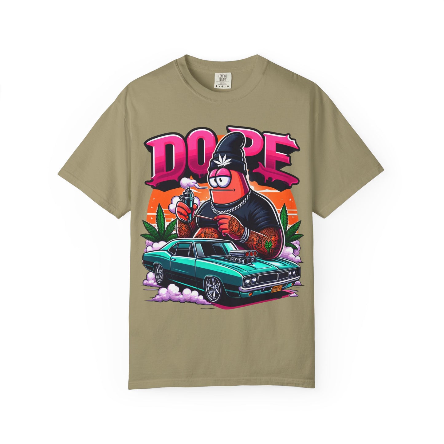 Dope Vibes Unisex T-shirt, Graphic Tee for Streetwear, Cool Casual Outfit, Gift for Artists, Hip Hop Culture Clothing, Cannabis, 420