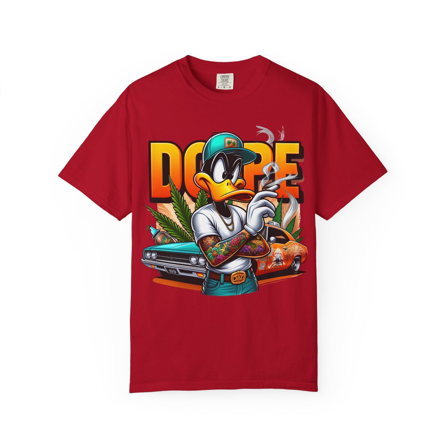 Dope Vibe Unisex Garment-Dyed T-Shirt | Streetwear Fashion, Casual Style, Hip Hop Merch, Graphic Tee, Cool Gift, Cannabis, 420