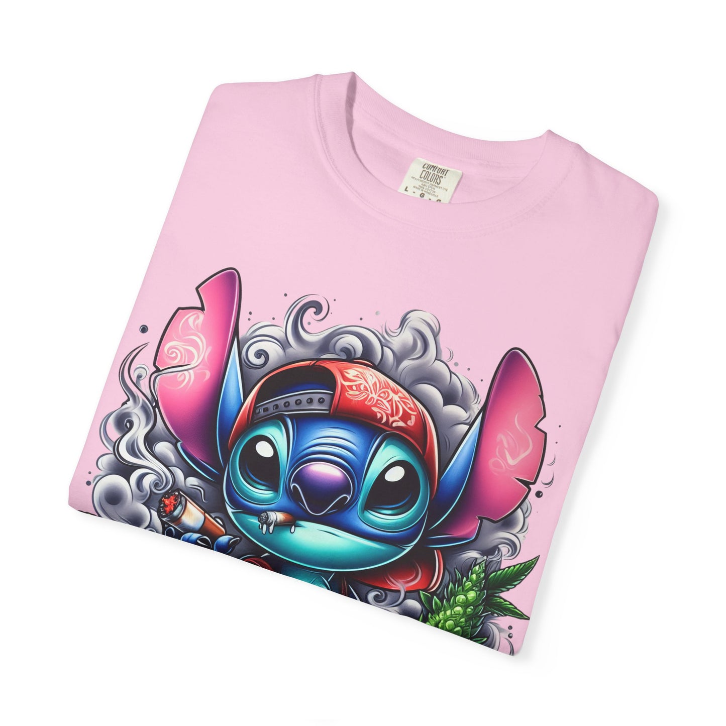Vibrant Cartoon Character T-shirt, Fun Unisex Tee, Casual Streetwear, Gift for Teens, Summer Wardrobe Essential, Cannabis, 420