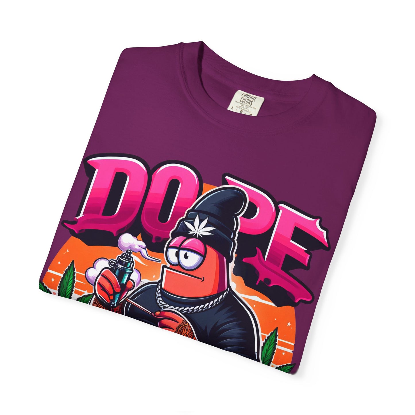 Dope Vibes Unisex T-shirt, Graphic Tee for Streetwear, Cool Casual Outfit, Gift for Artists, Hip Hop Culture Clothing, Cannabis, 420