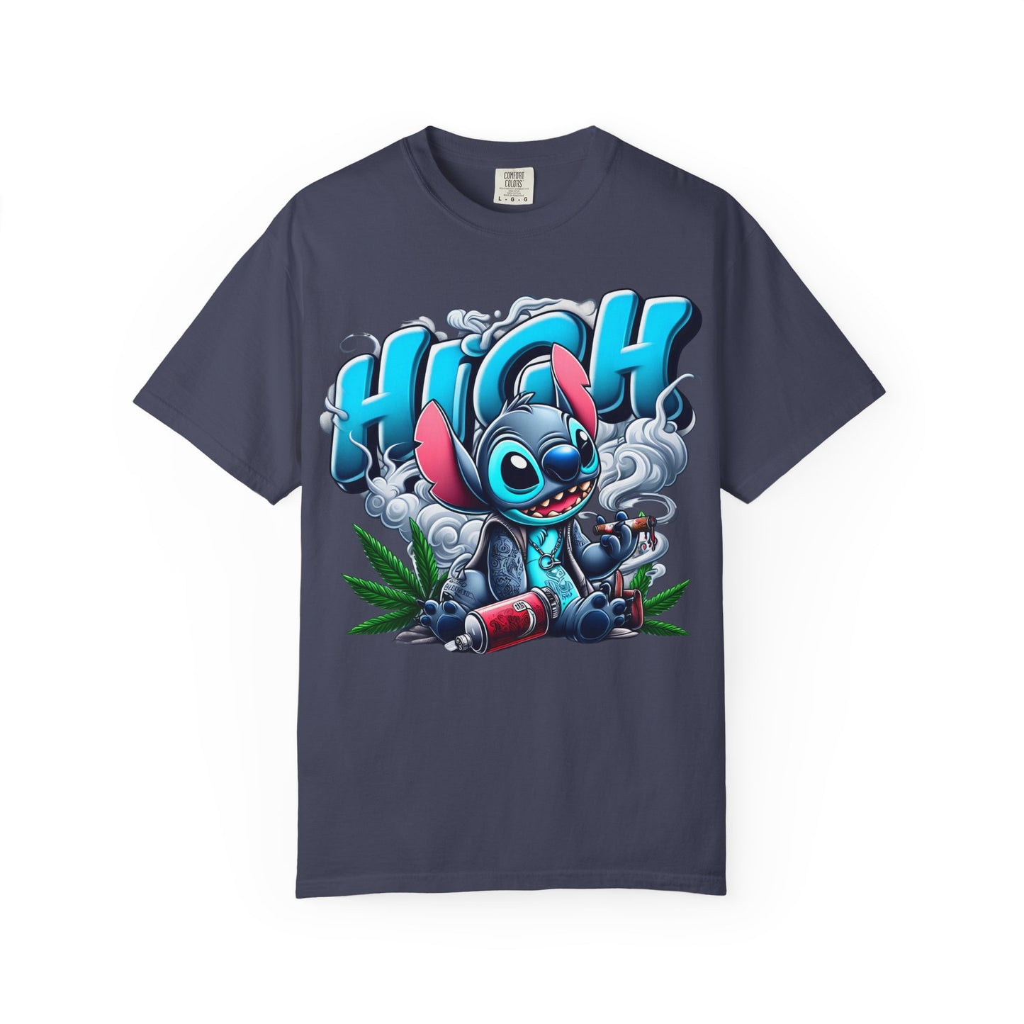 High Vibe Unisex T-Shirt, Chill Graphic Tee, Streetwear, Cannabis Culture, Gift for Stoners, Party Apparel, 420, Cannabis