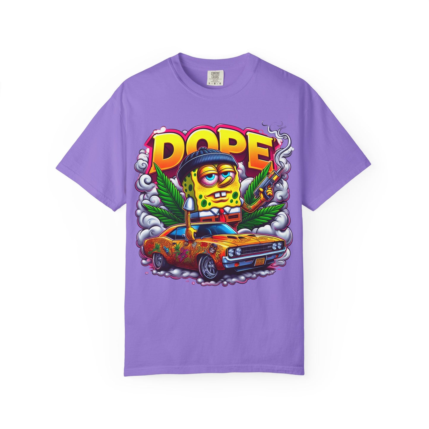 Vibrant Graphic Tee: Funky Cartoon T-Shirt, Unisex Fashion, Casual Wear, Gift for Friends, Streetwear Style, Cool Graphic Tee, 420, Cannabis