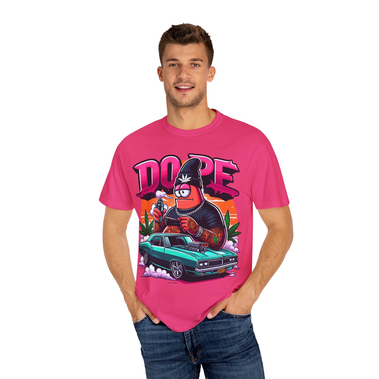 Dope Vibes Unisex T-shirt, Graphic Tee for Streetwear, Cool Casual Outfit, Gift for Artists, Hip Hop Culture Clothing, Cannabis, 420