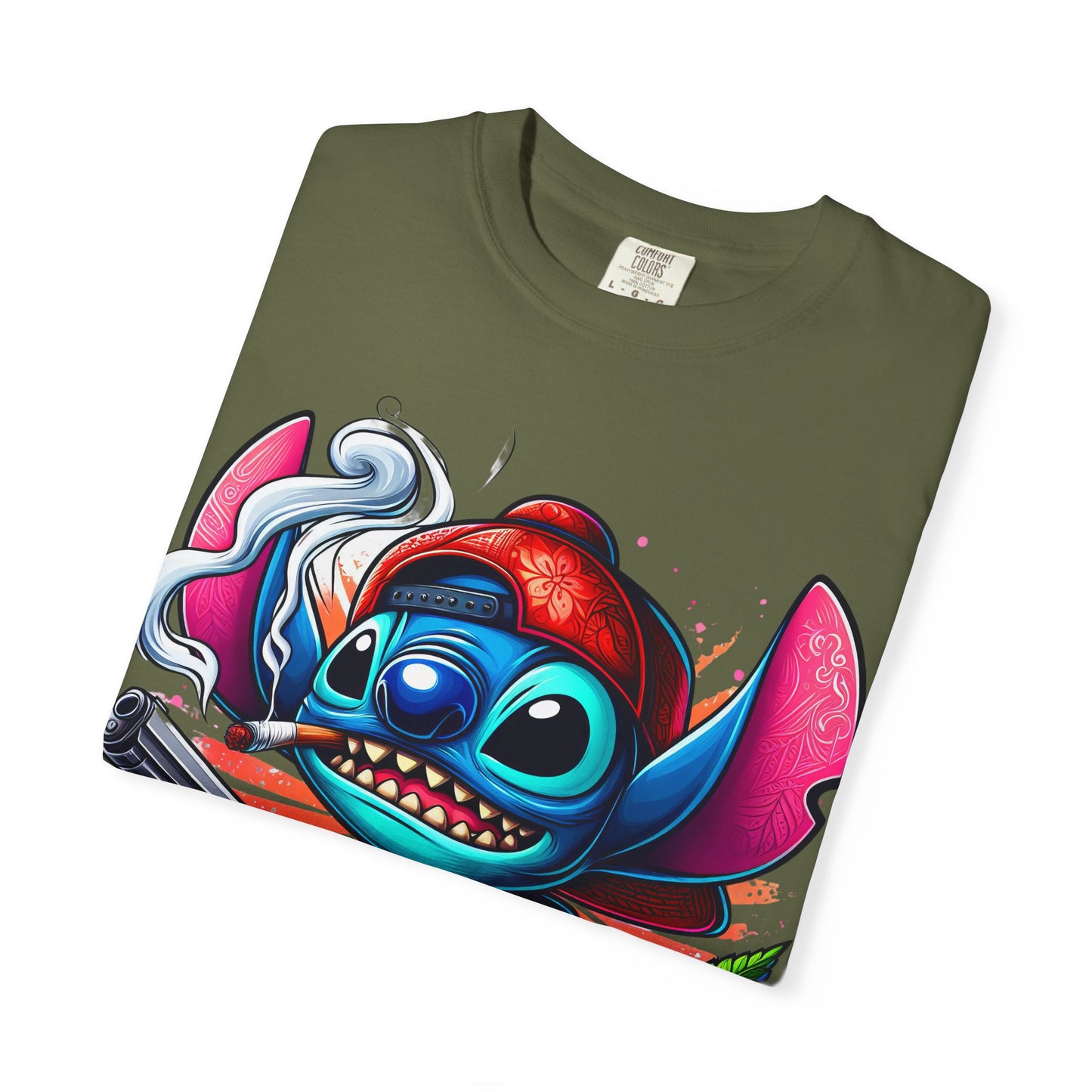 Vibrant Cartoon Graphic Tee, Unisex T-shirt, Casual Wear, Streetwear Style, Summer Fashion, Gift for Friends, Cannabis, 420