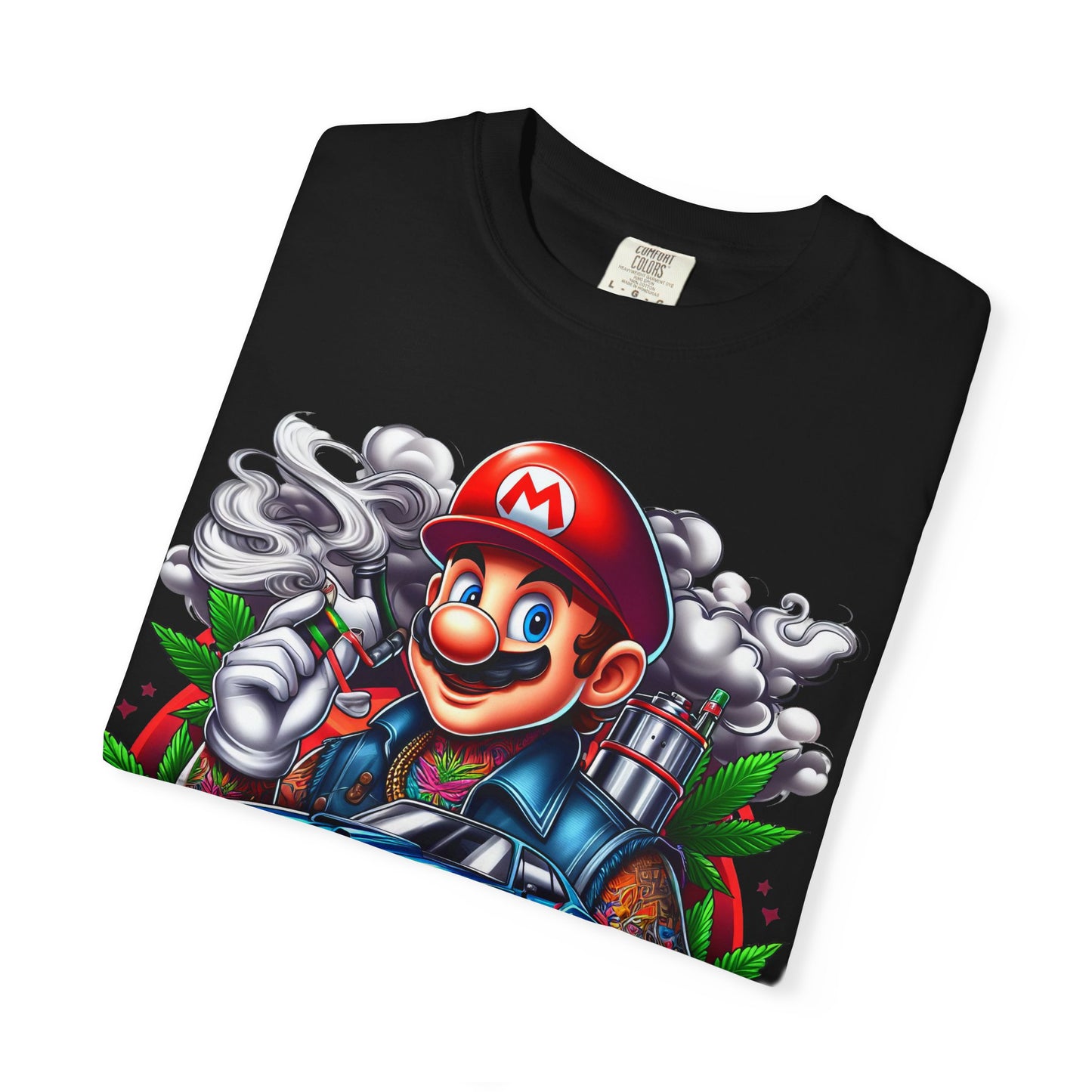 Dope Graphic Tee | Unisex Garment-Dyed T-shirt, Retro Gamer Shirt, Cute Gift for Gamers, Streetwear, Hip Hop Fashion, 420, Cannabis