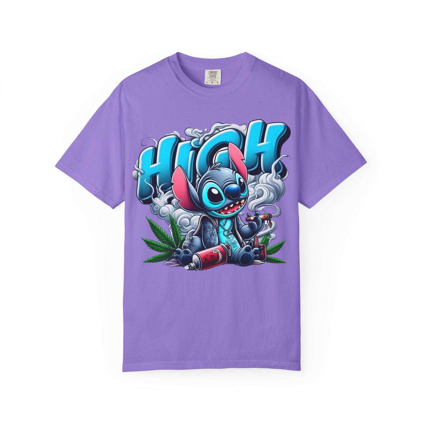 High Vibe Unisex T-Shirt, Chill Graphic Tee, Streetwear, Cannabis Culture, Gift for Stoners, Party Apparel, 420, Cannabis