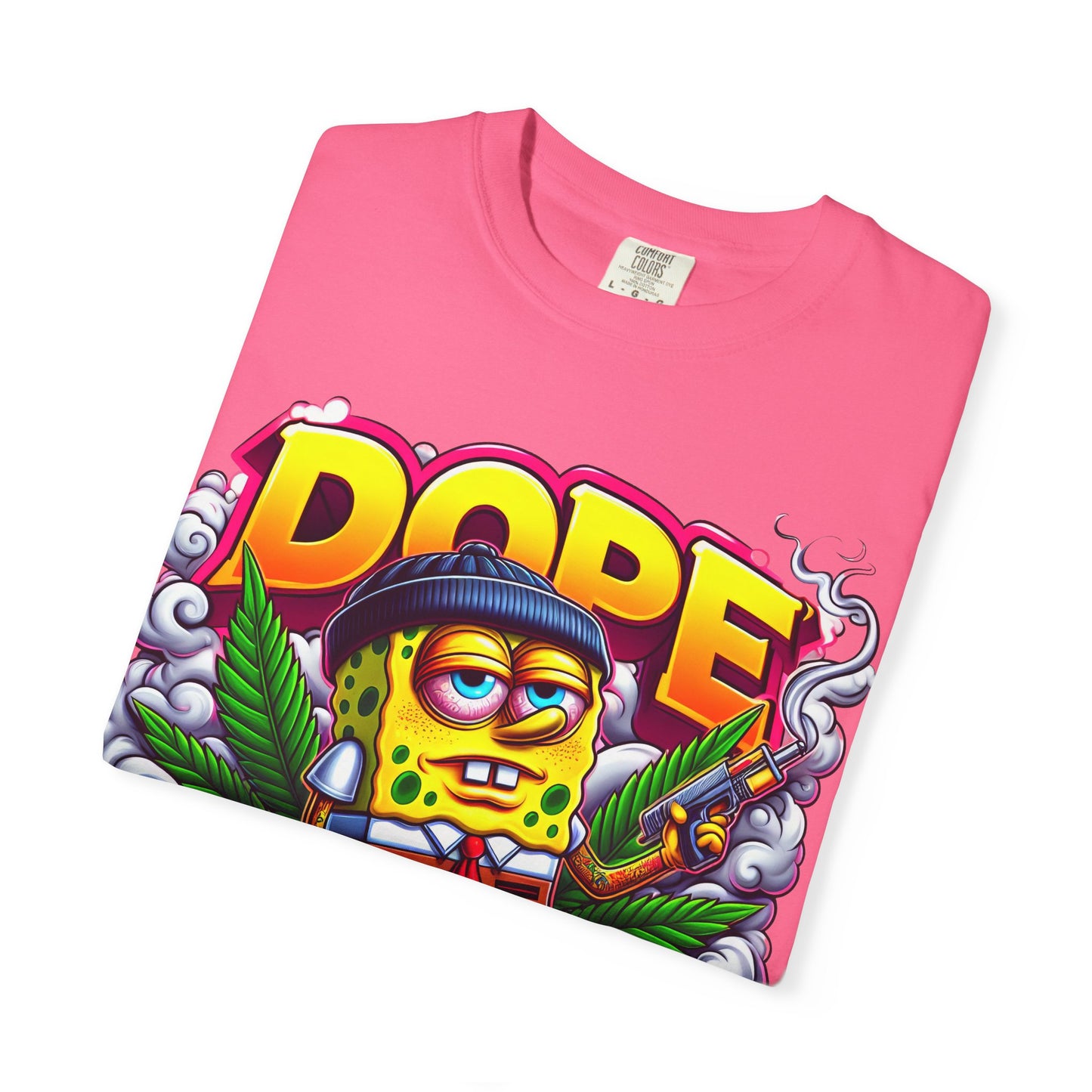 Vibrant Graphic Tee: Funky Cartoon T-Shirt, Unisex Fashion, Casual Wear, Gift for Friends, Streetwear Style, Cool Graphic Tee, 420, Cannabis