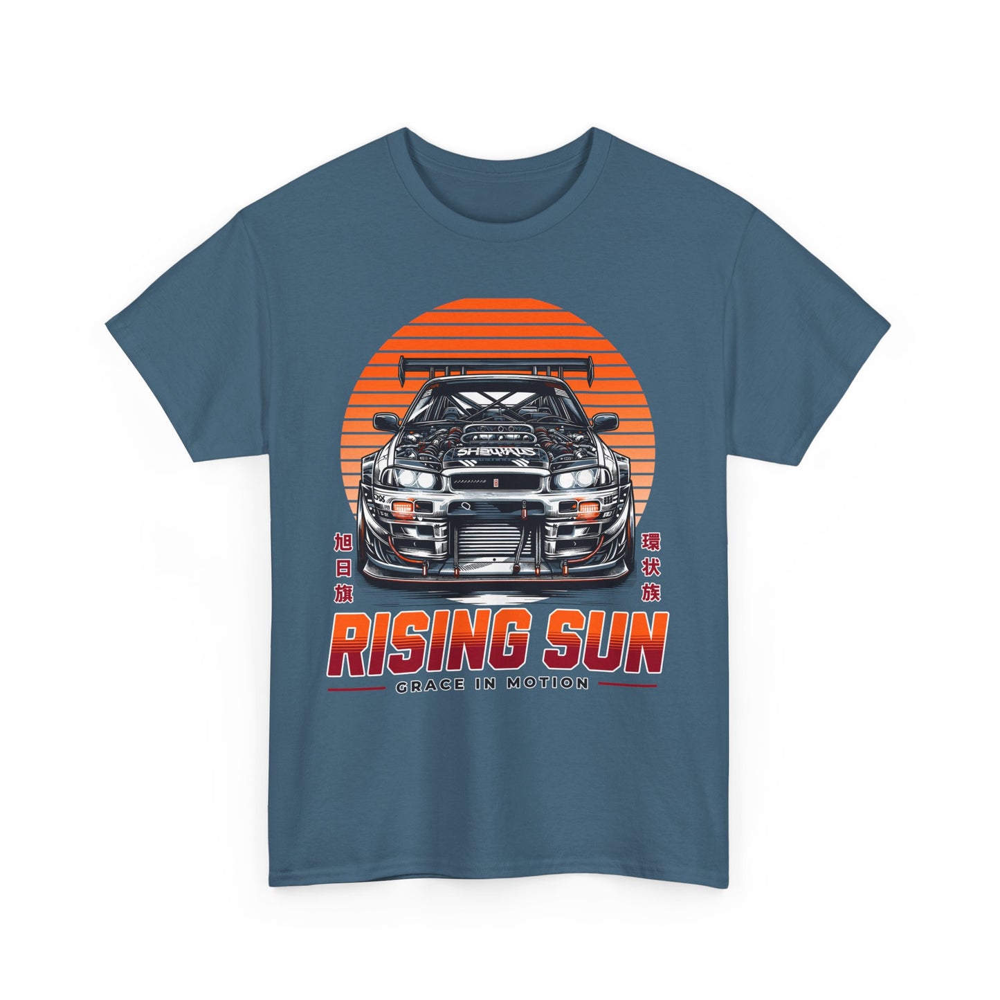 Graphic Tee - Rising Sun Nissan GTR Godzilla JDM Design