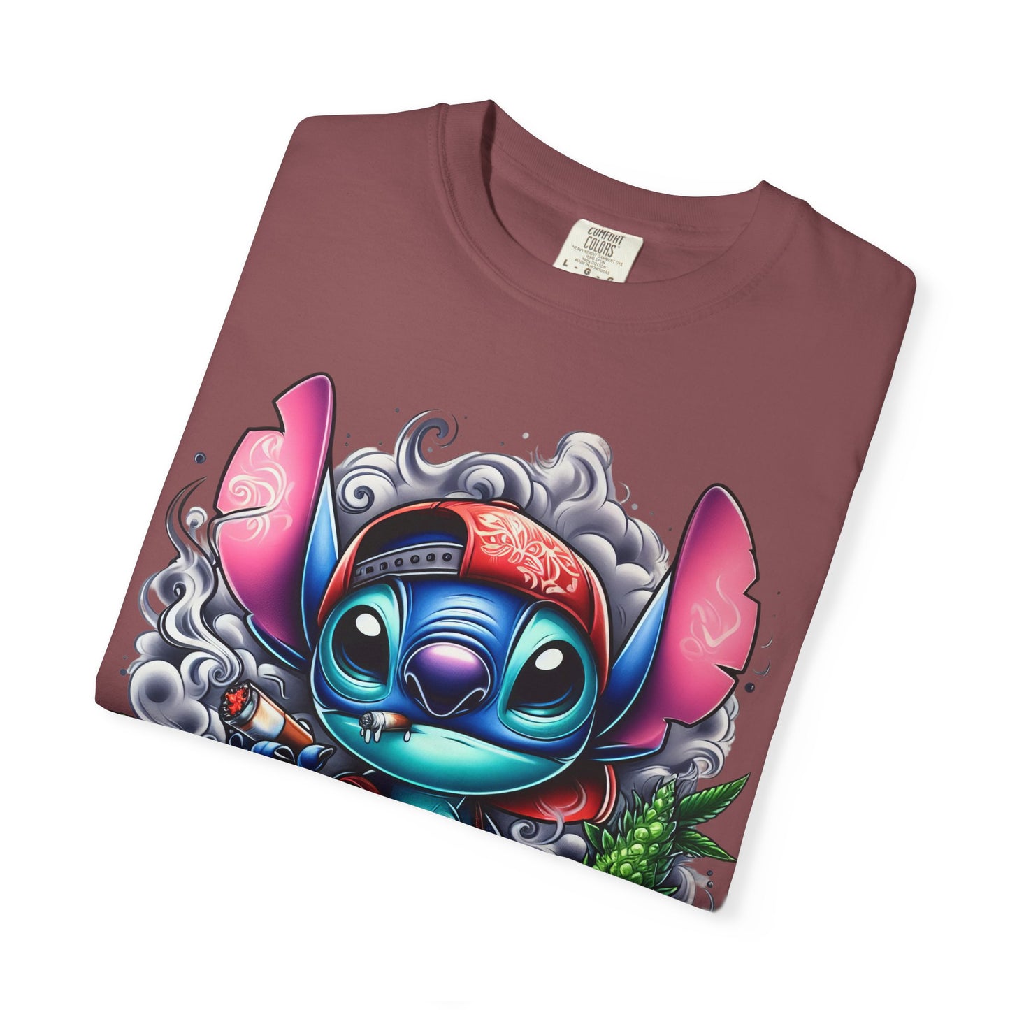 Vibrant Cartoon Character T-shirt, Fun Unisex Tee, Casual Streetwear, Gift for Teens, Summer Wardrobe Essential, Cannabis, 420