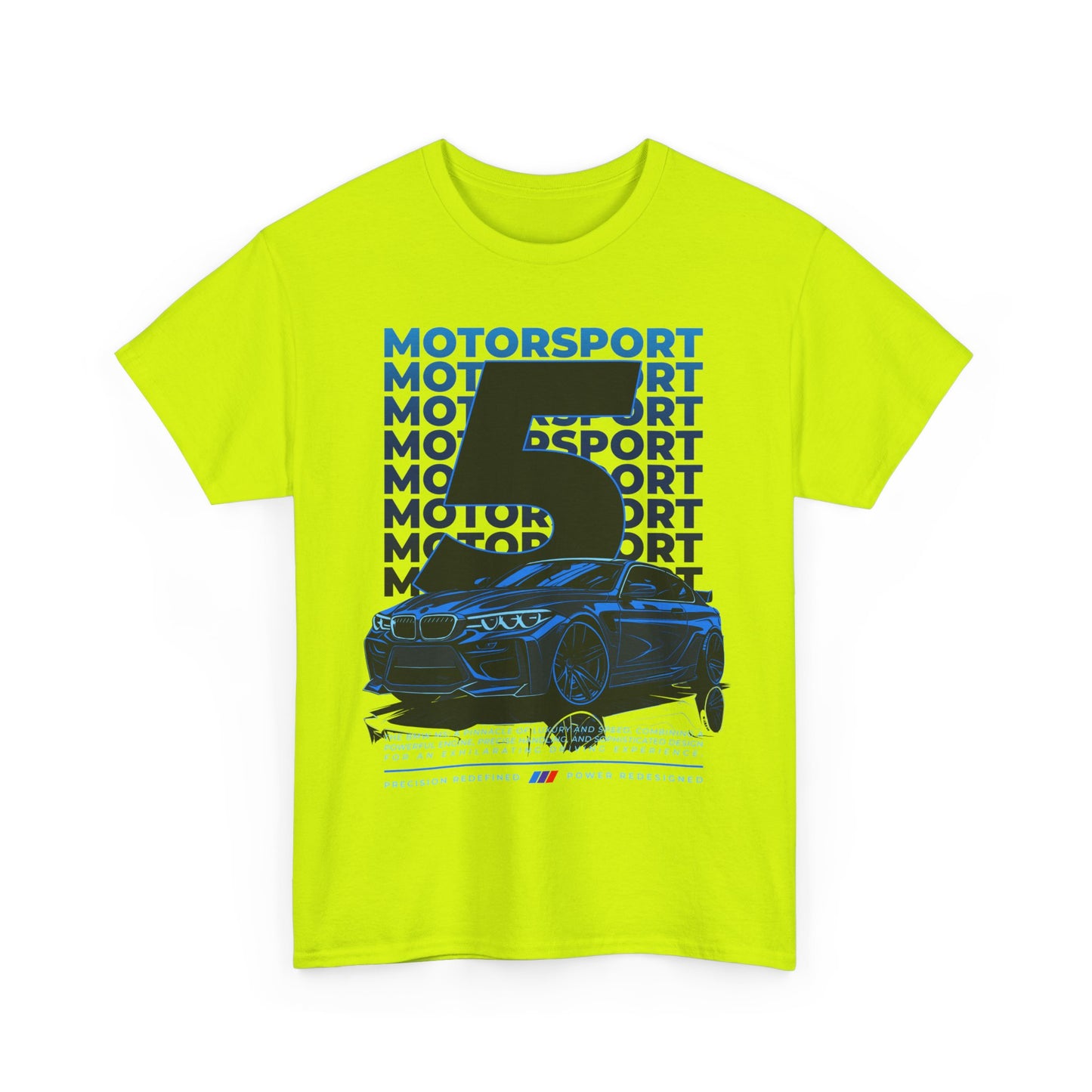 BMW M5 Motorsport Graphic Tee | Unisex Heavy Cotton Tee, Car Lover Gift, Racing Apparel, Automotive T-Shirt