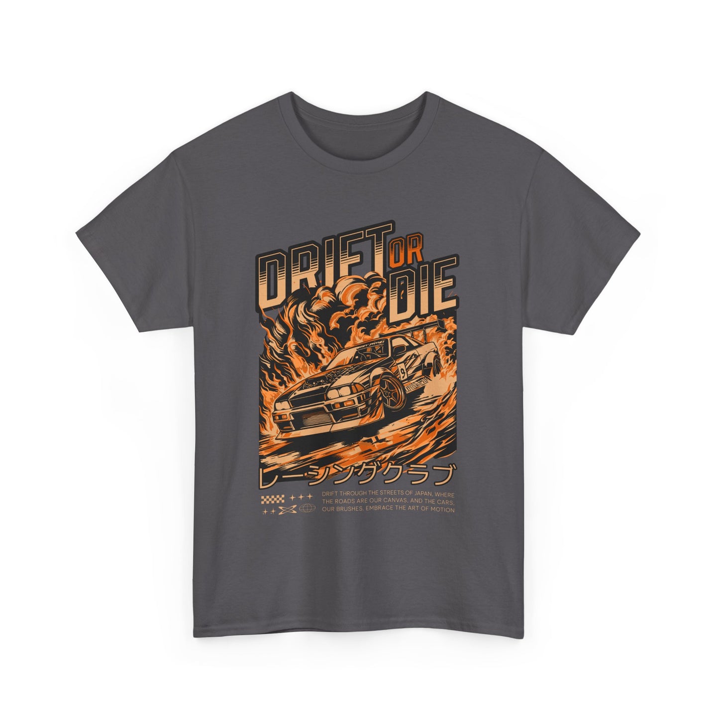 JDM Tee - Unisex Heavy Cotton Tshirt - Drift or Die