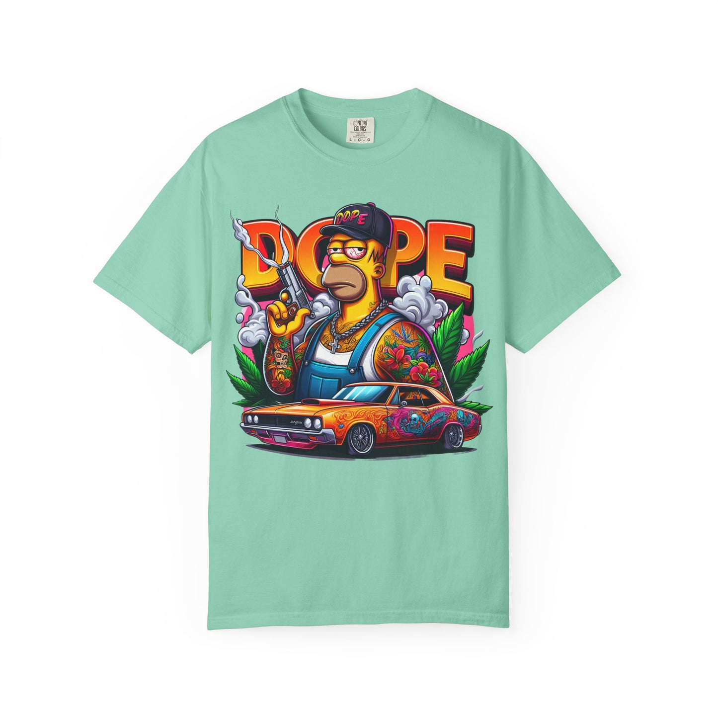 Dope Vibe Unisex T-shirt, Retro Graphic Tee, Streetwear Style, Casual Outfit, Gift for Him/Her, Festival Wear, Hip Hop Culture, 420, Cannabis
