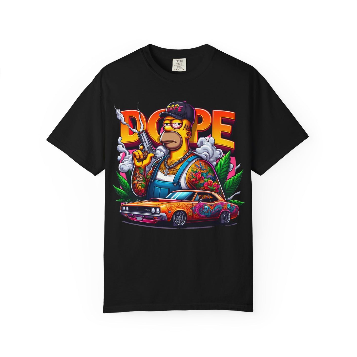 Dope Vibe Unisex T-shirt, Retro Graphic Tee, Streetwear Style, Casual Outfit, Gift for Him/Her, Festival Wear, Hip Hop Culture, 420, Cannabis