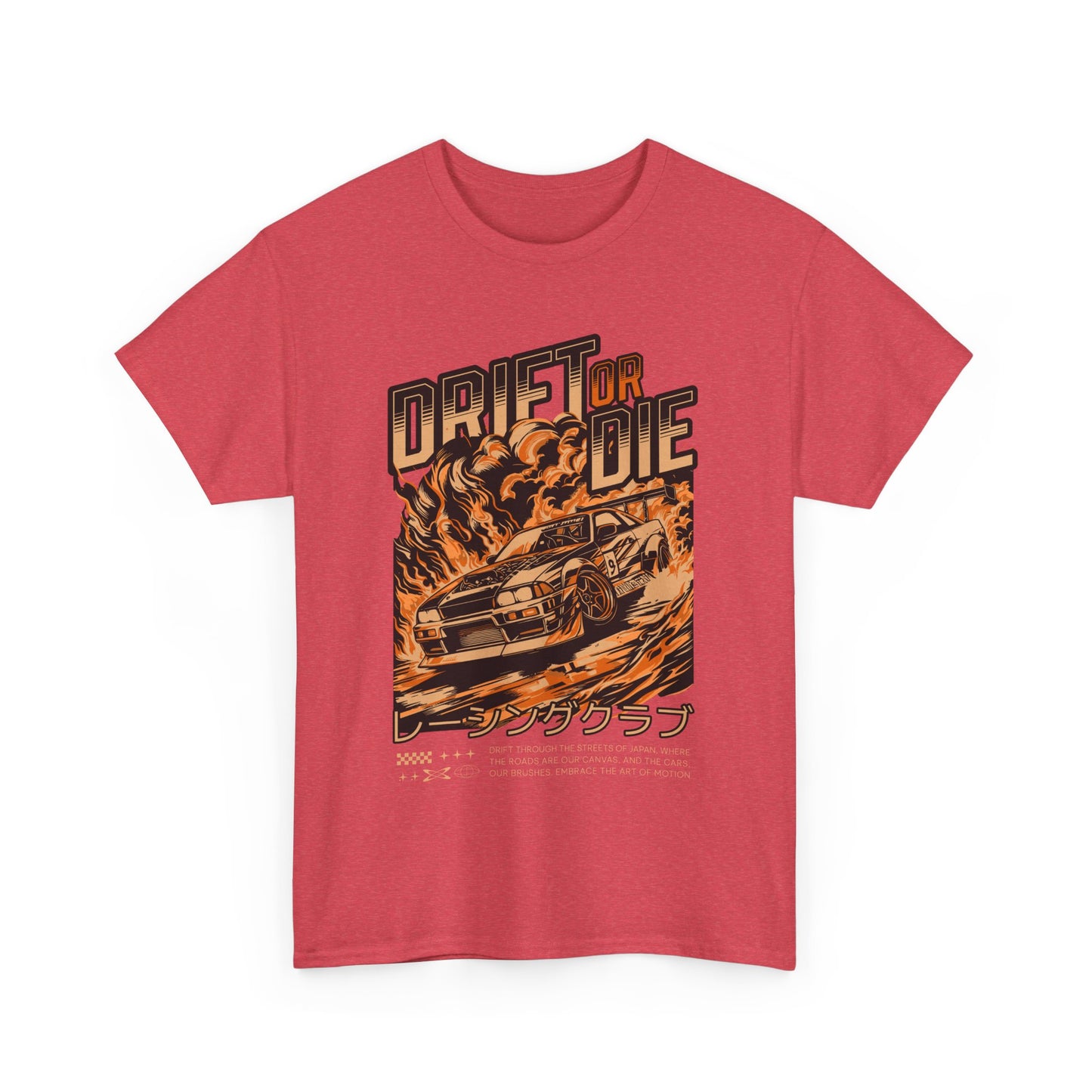 JDM Tee - Unisex Heavy Cotton Tshirt - Drift or Die