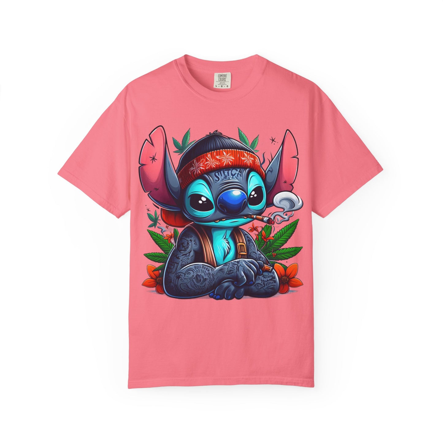 Funky Alien-Inspired Unisex T-Shirt | Casual Wear, Gift for Kids, Vintage Style, Festival Fashion, Graphic Tee, 420, Cannabis