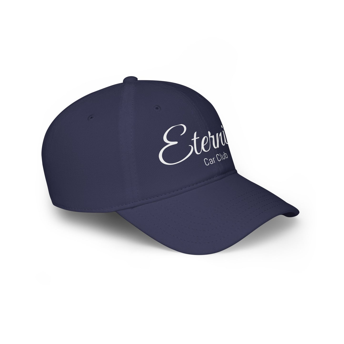 Eternity Car Club Low Profile Baseball Cap - Stylish Red Cap for Car Enthusiasts