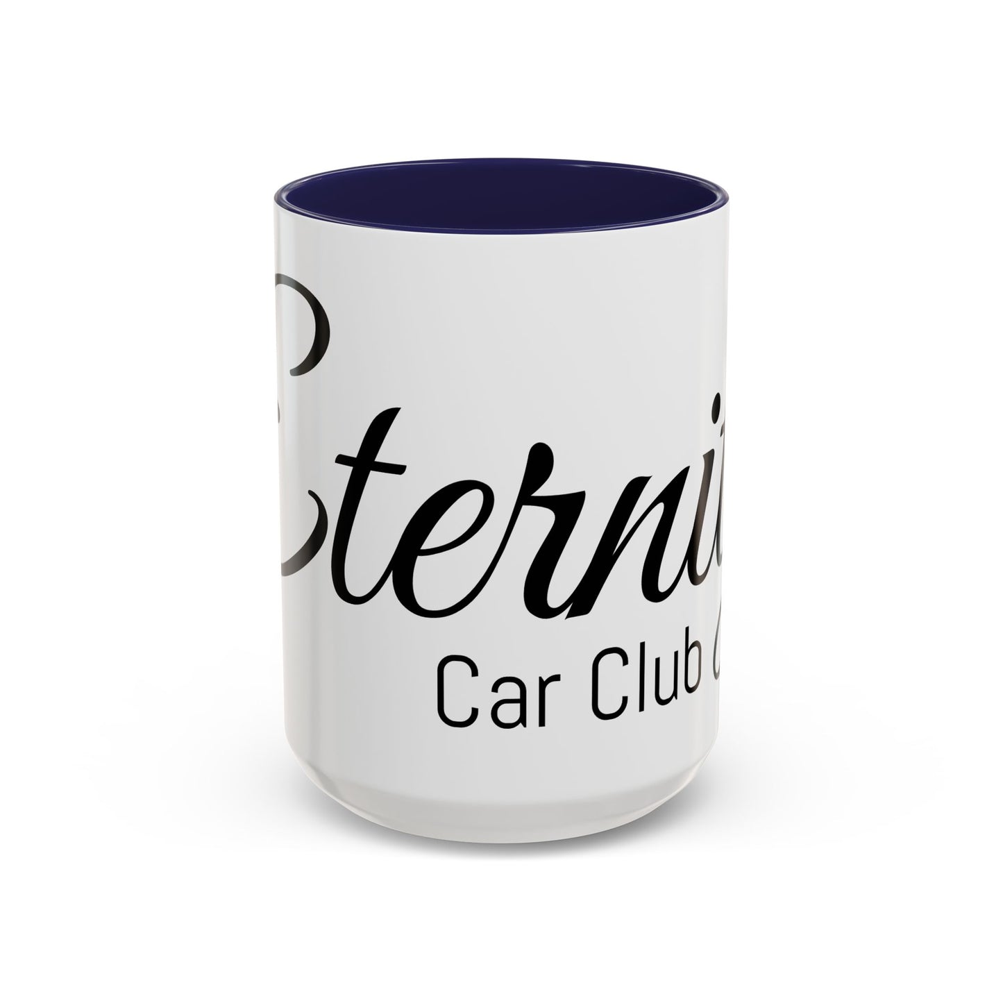 Eternal Car Club Accent Coffee Mug - Stylish Drinkware for Car Enthusiasts