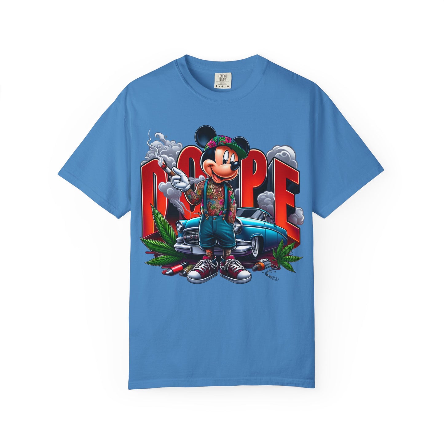 Cool Graphic T-Shirt, Streetwear Tee, Vintage Style Shirt, Gift for Him, Cartoon Art T-Shirt, Casual Wear, Unisex Fashion, 420, Cannabis