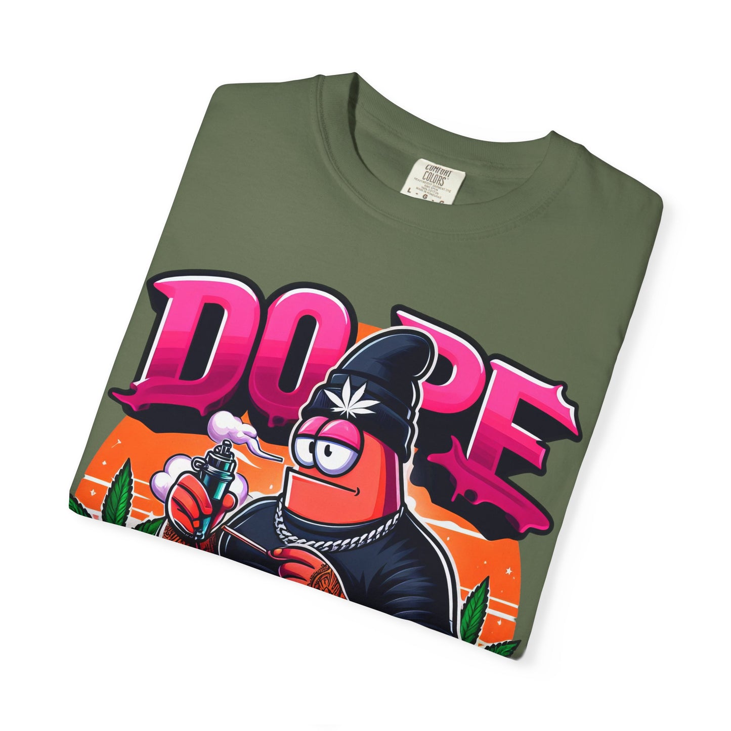 Dope Vibes Unisex T-shirt, Graphic Tee for Streetwear, Cool Casual Outfit, Gift for Artists, Hip Hop Culture Clothing, Cannabis, 420