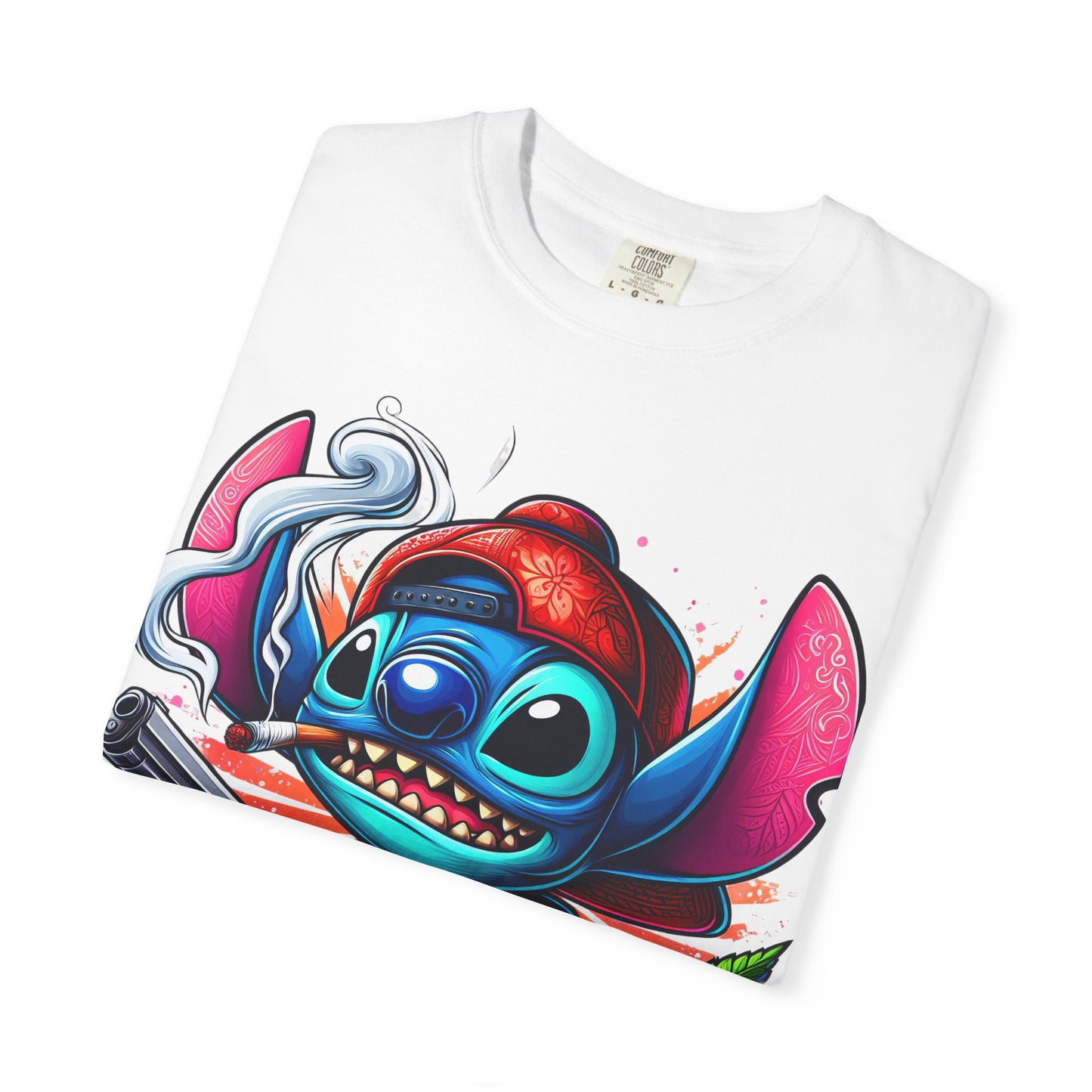 Vibrant Cartoon Graphic Tee, Unisex T-shirt, Casual Wear, Streetwear Style, Summer Fashion, Gift for Friends, Cannabis, 420