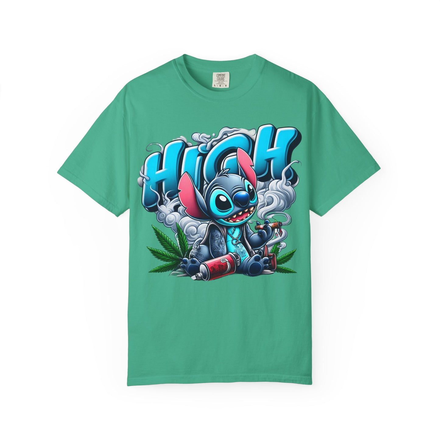 High Vibe Unisex T-Shirt, Chill Graphic Tee, Streetwear, Cannabis Culture, Gift for Stoners, Party Apparel, 420, Cannabis