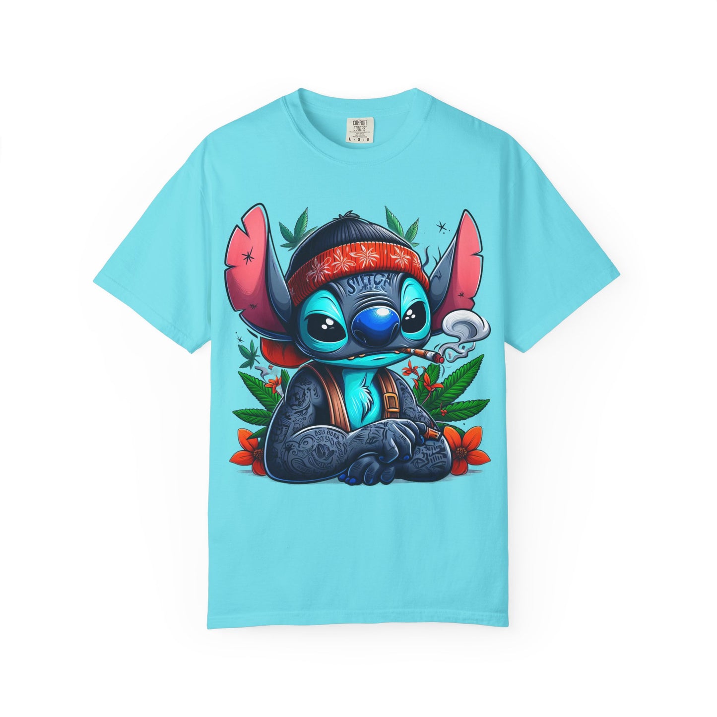 Funky Alien-Inspired Unisex T-Shirt | Casual Wear, Gift for Kids, Vintage Style, Festival Fashion, Graphic Tee, 420, Cannabis