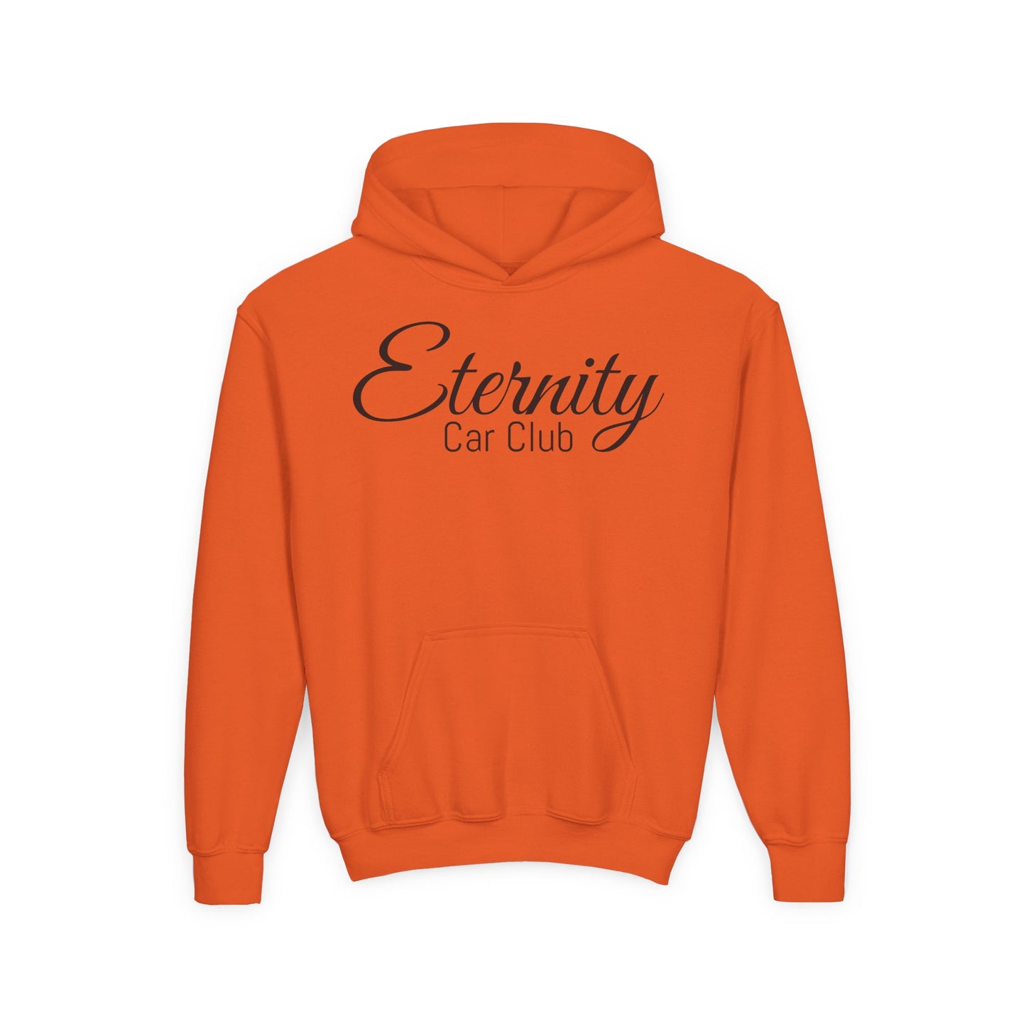 Eternity Car Club Youth Hoodie, Cool Teen Sweatshirt, Unisex Pullover, Birthday Gift, Car Enthusiast Apparel