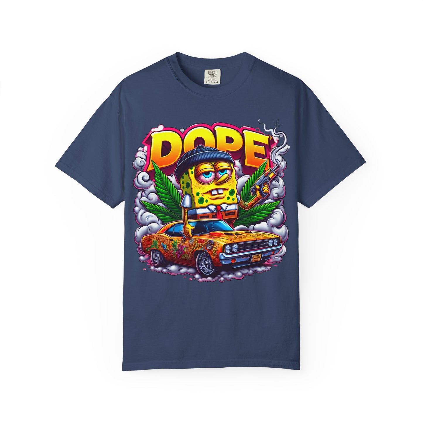 Vibrant Graphic Tee: Funky Cartoon T-Shirt, Unisex Fashion, Casual Wear, Gift for Friends, Streetwear Style, Cool Graphic Tee, 420, Cannabis